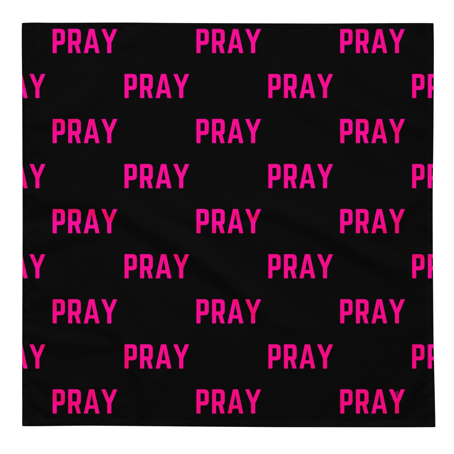 Pray all-over print bandana