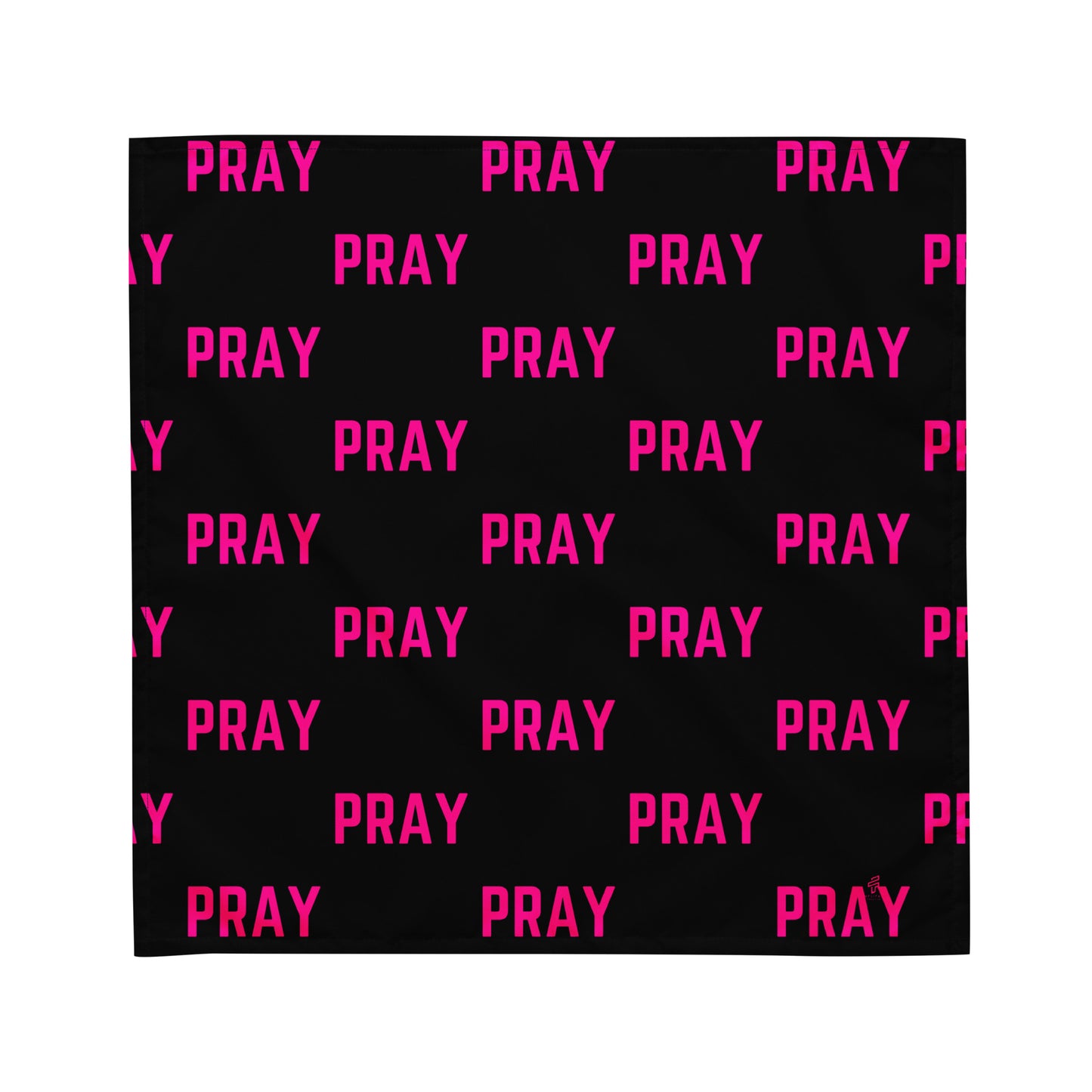 Pray all-over print bandana