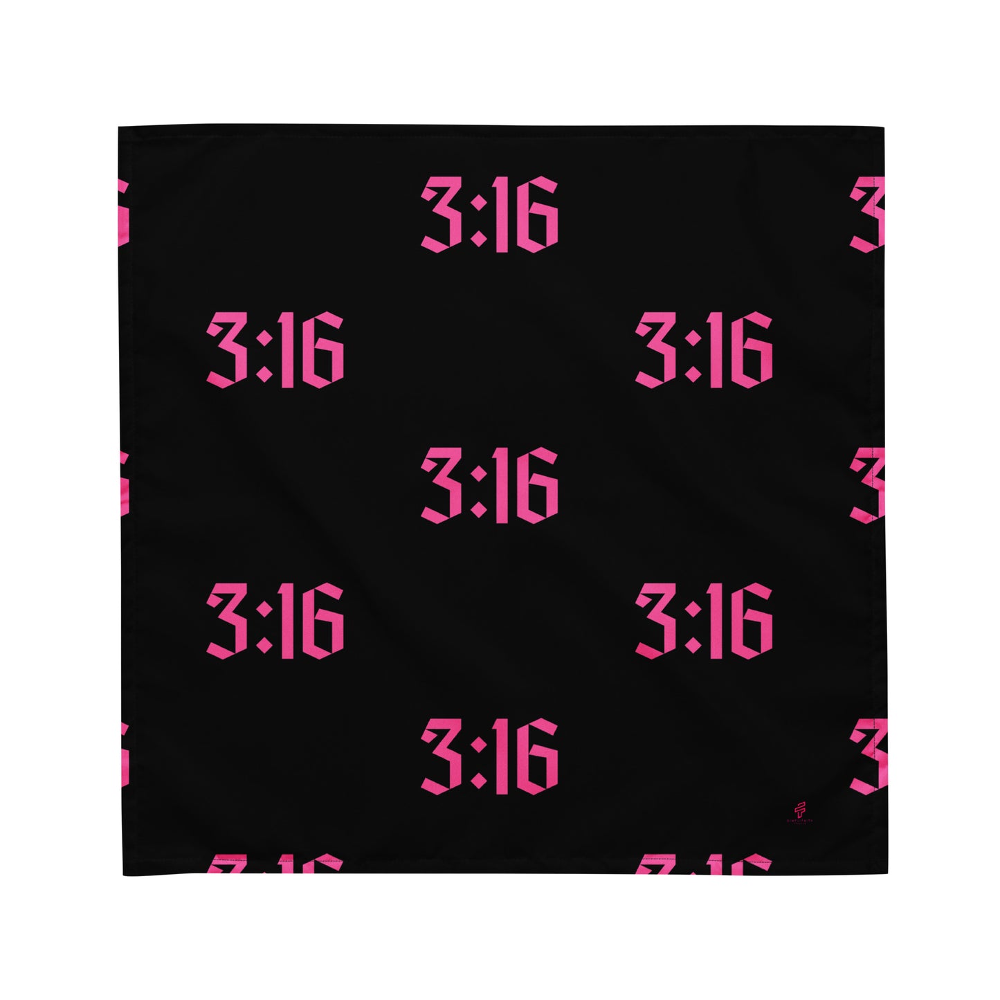 3:16 all-over print bandana