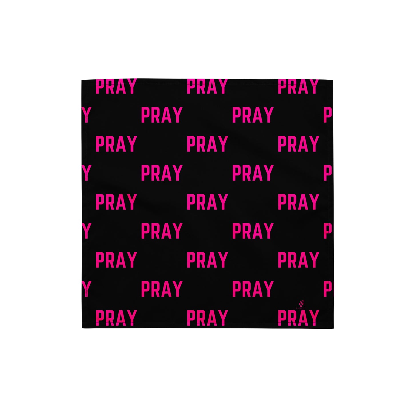 Pray all-over print bandana