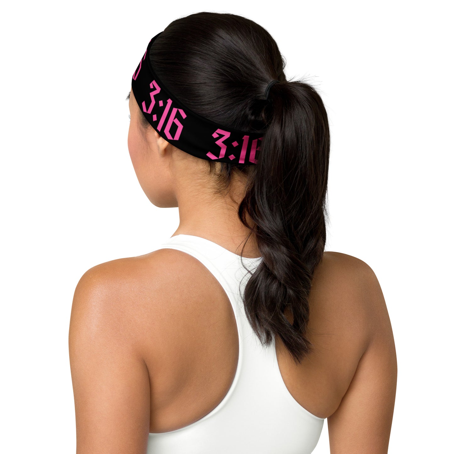 3:16 all-over print headband