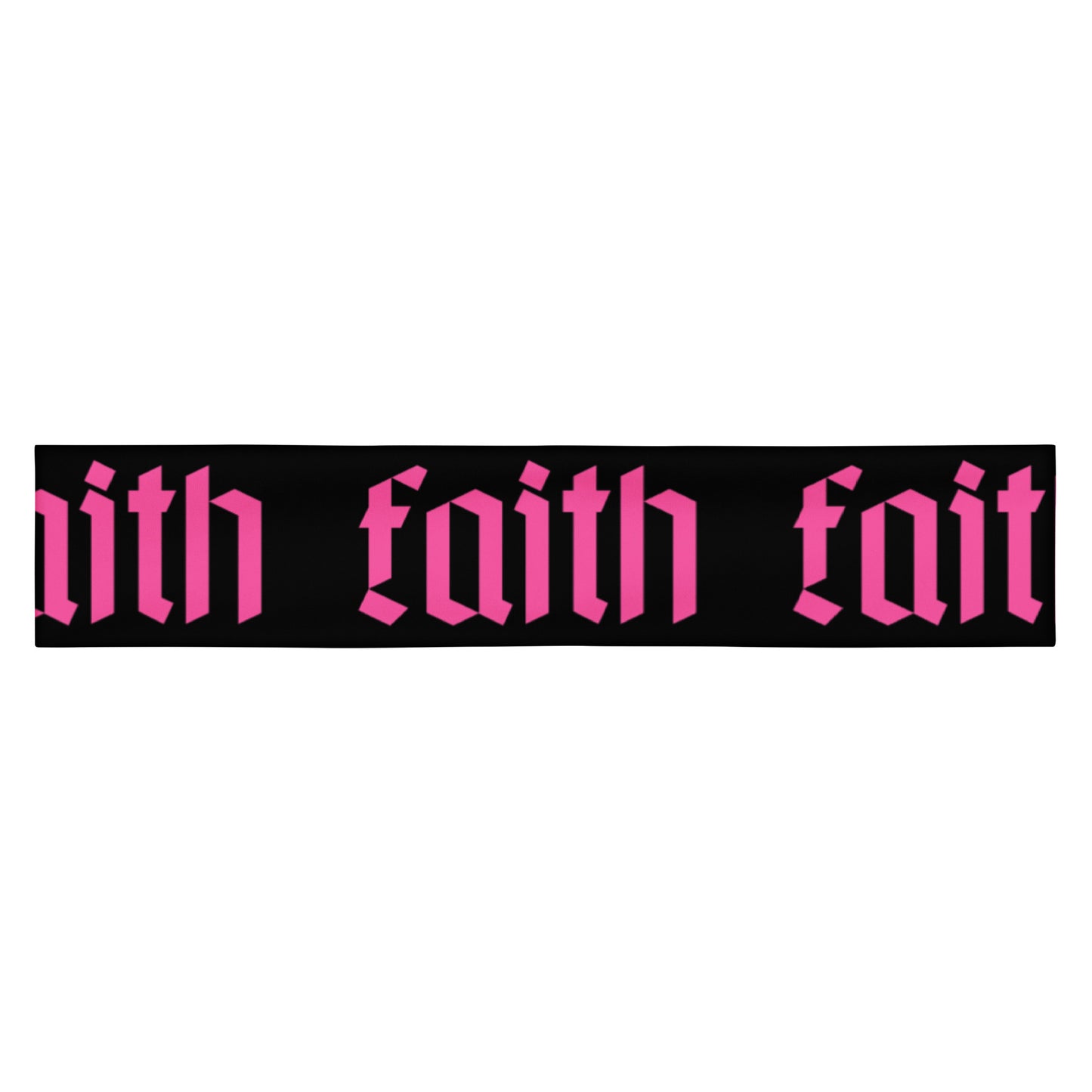 Faith all-over print headband