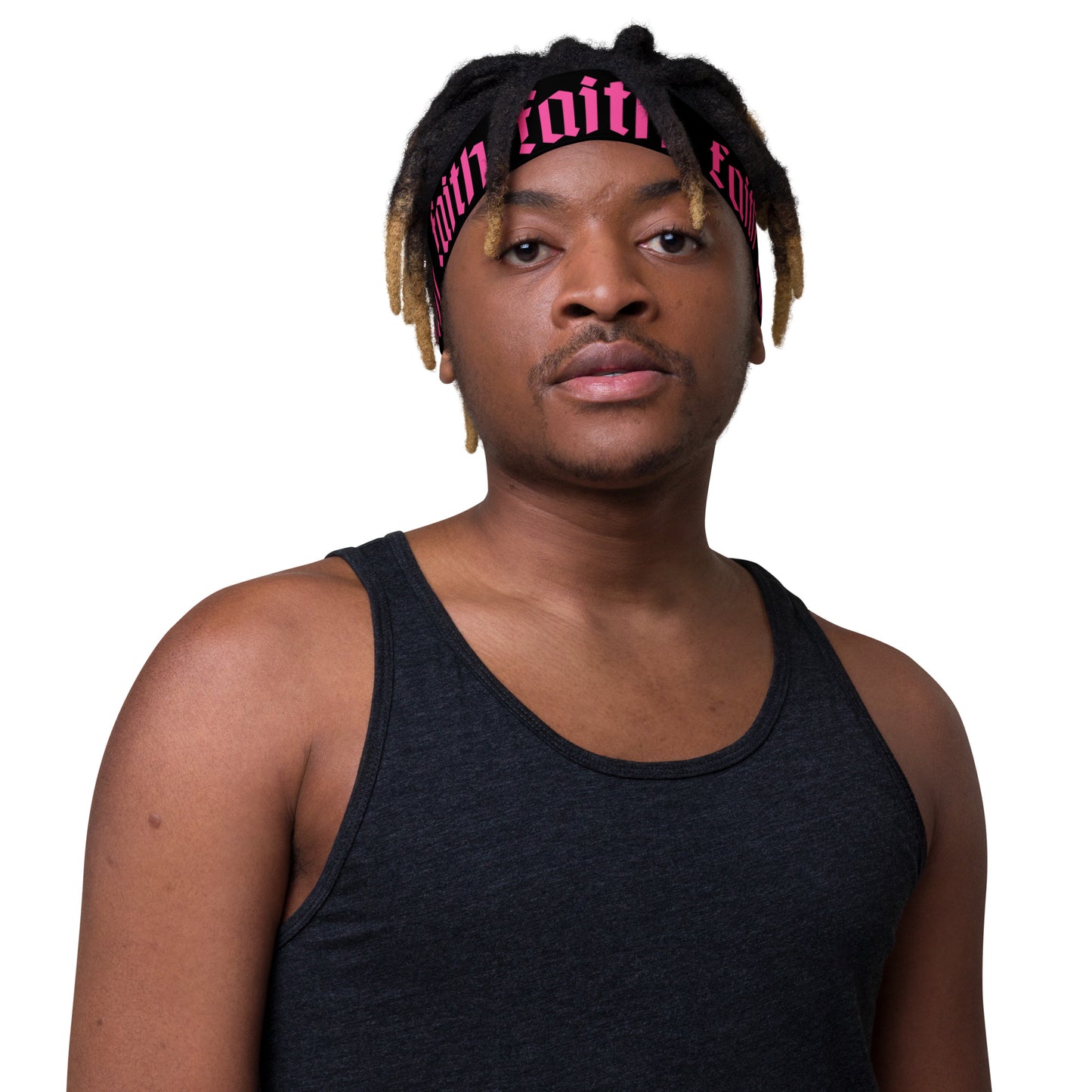 Faith all-over print headband