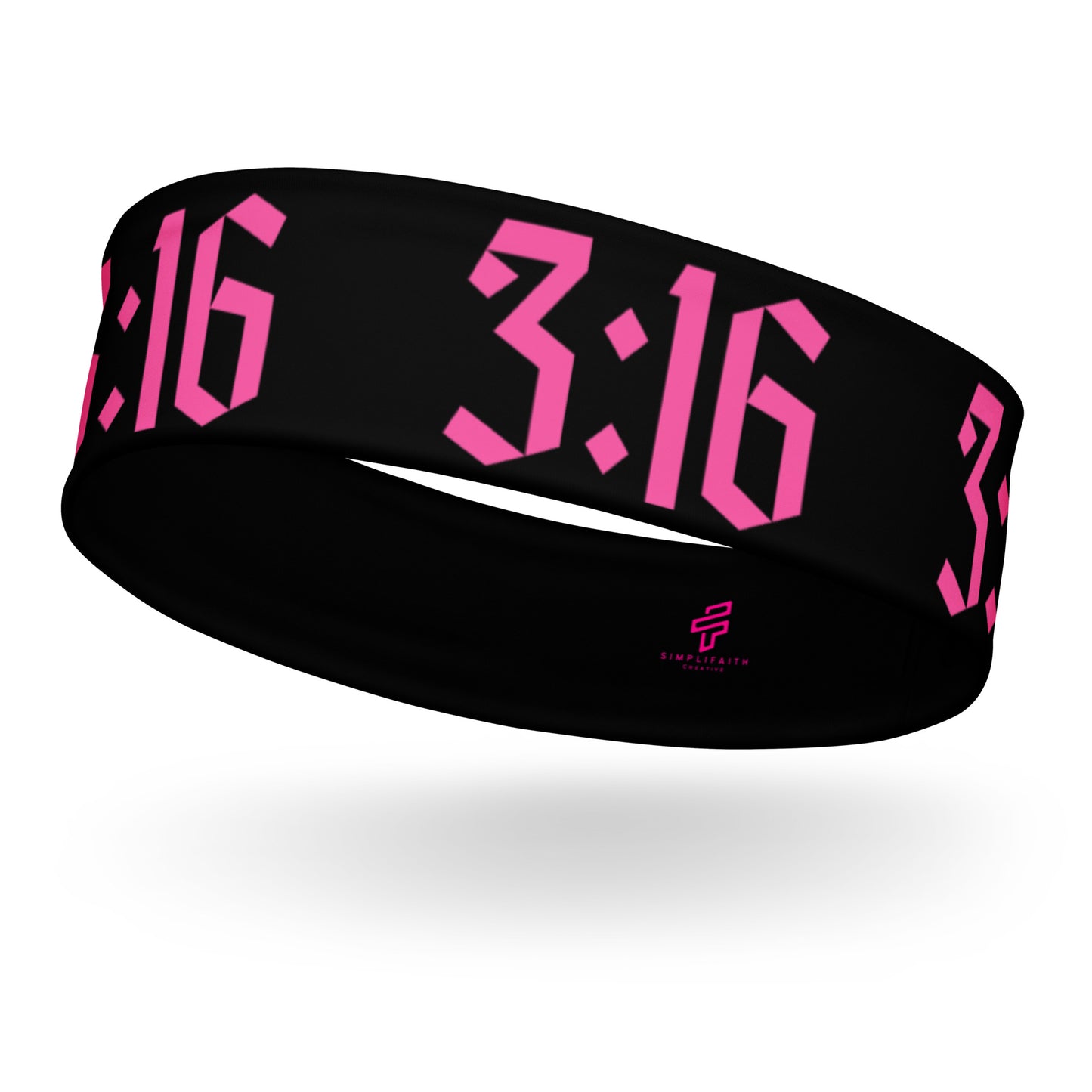 3:16 all-over print headband