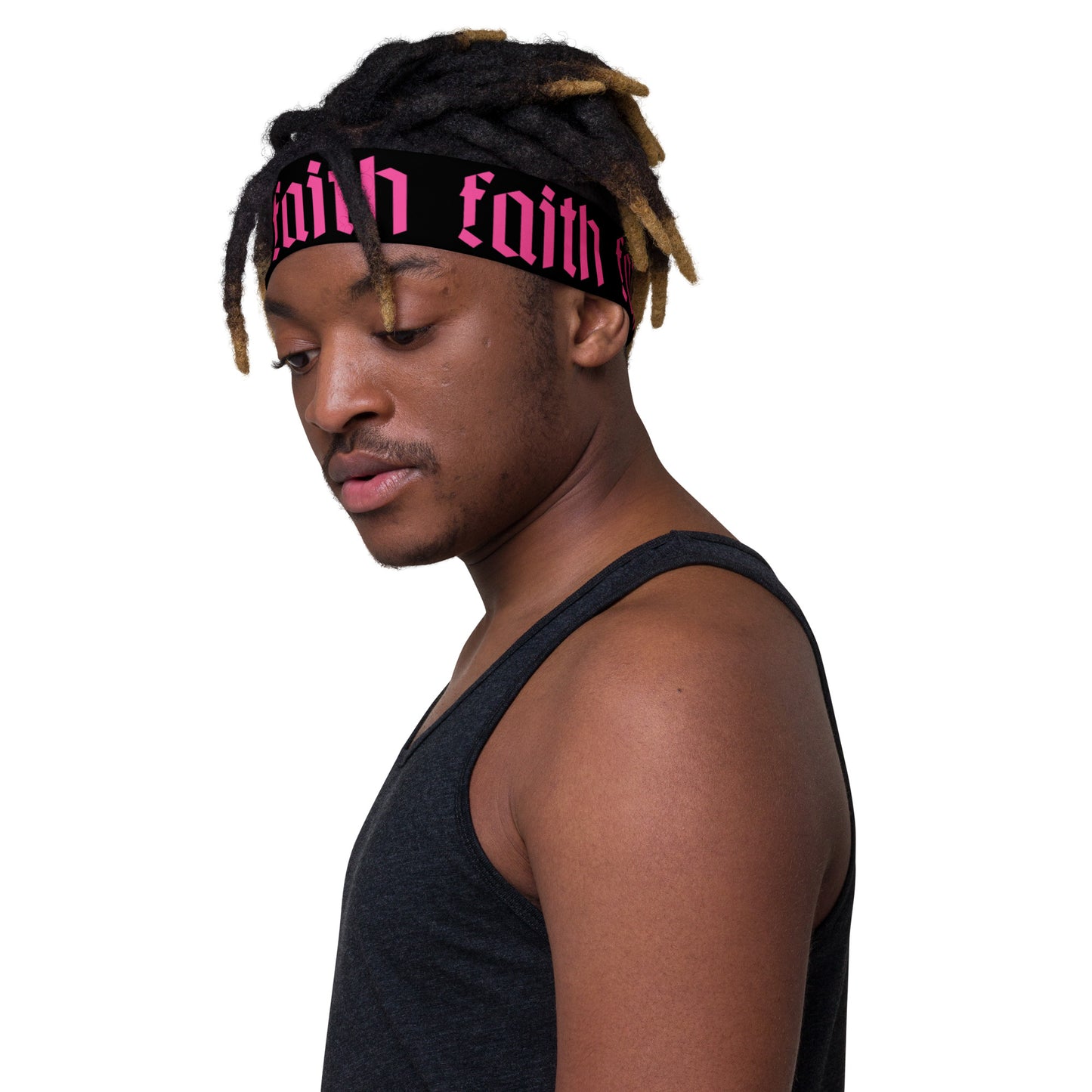 Faith all-over print headband