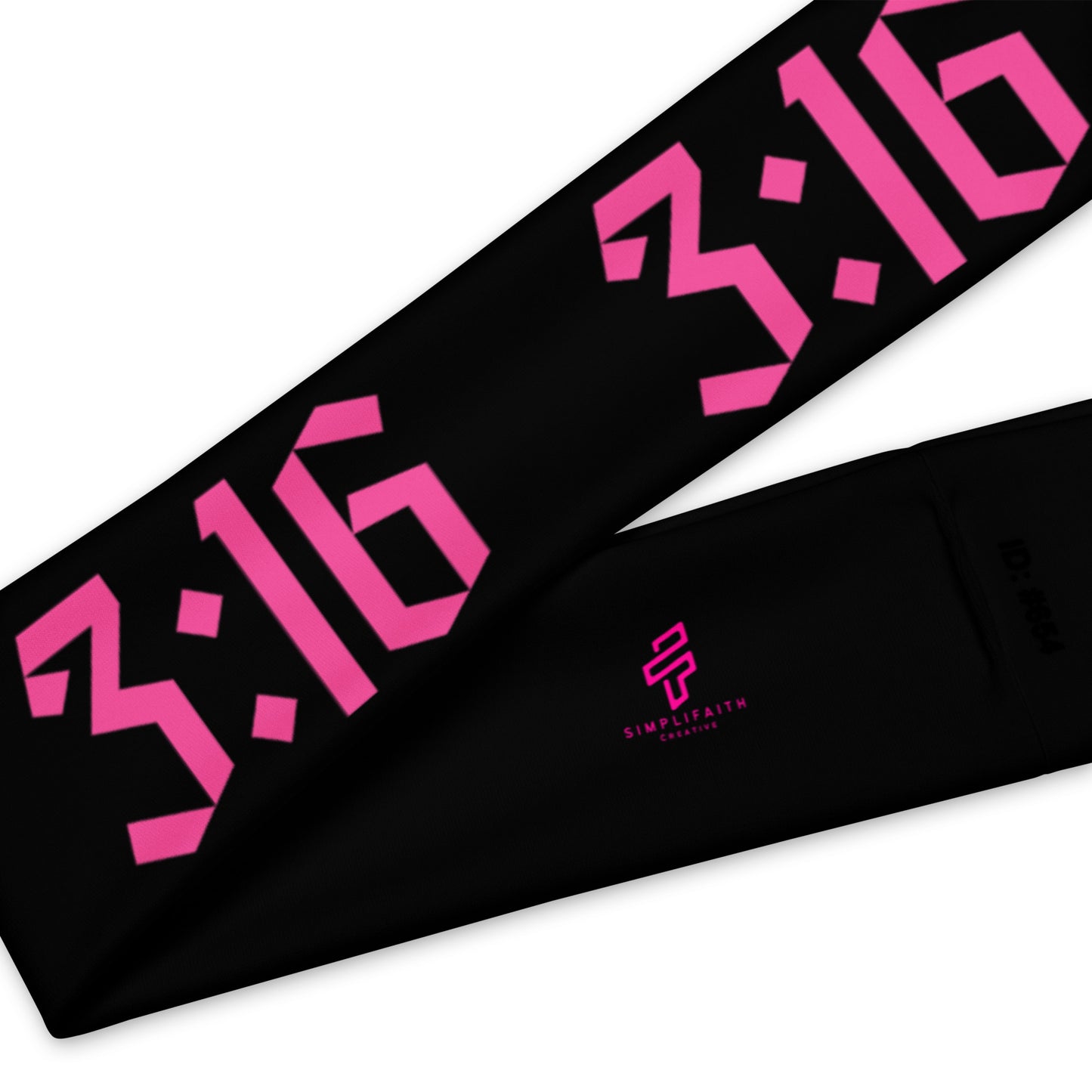 3:16 all-over print headband
