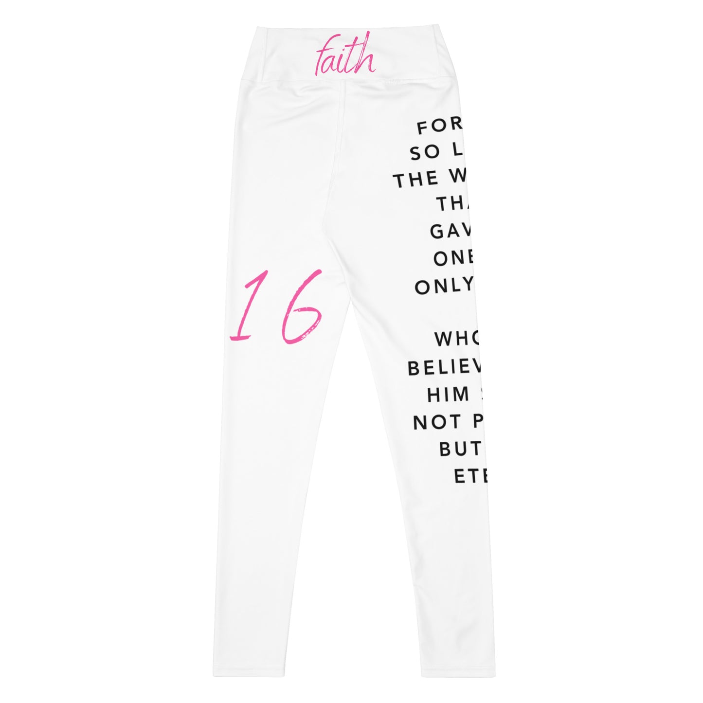 John 3:16 Yoga Leggings