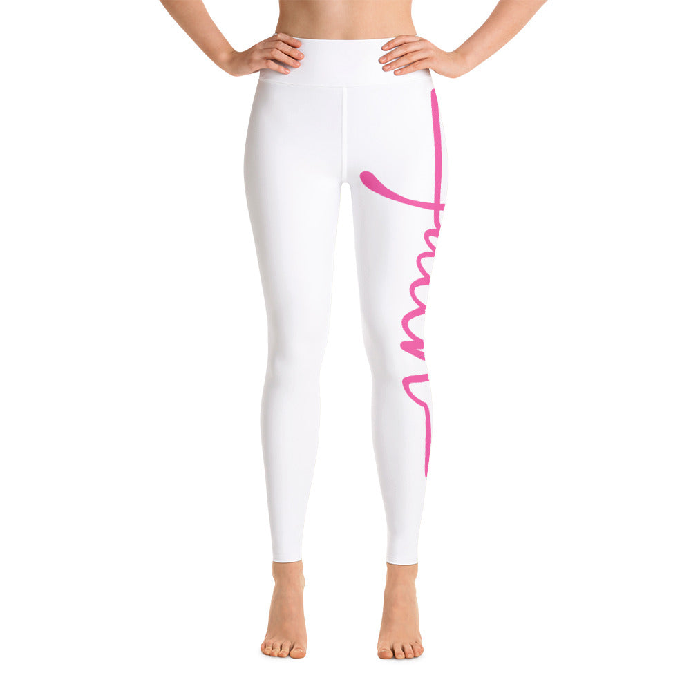 Faith Yoga Leggings - White