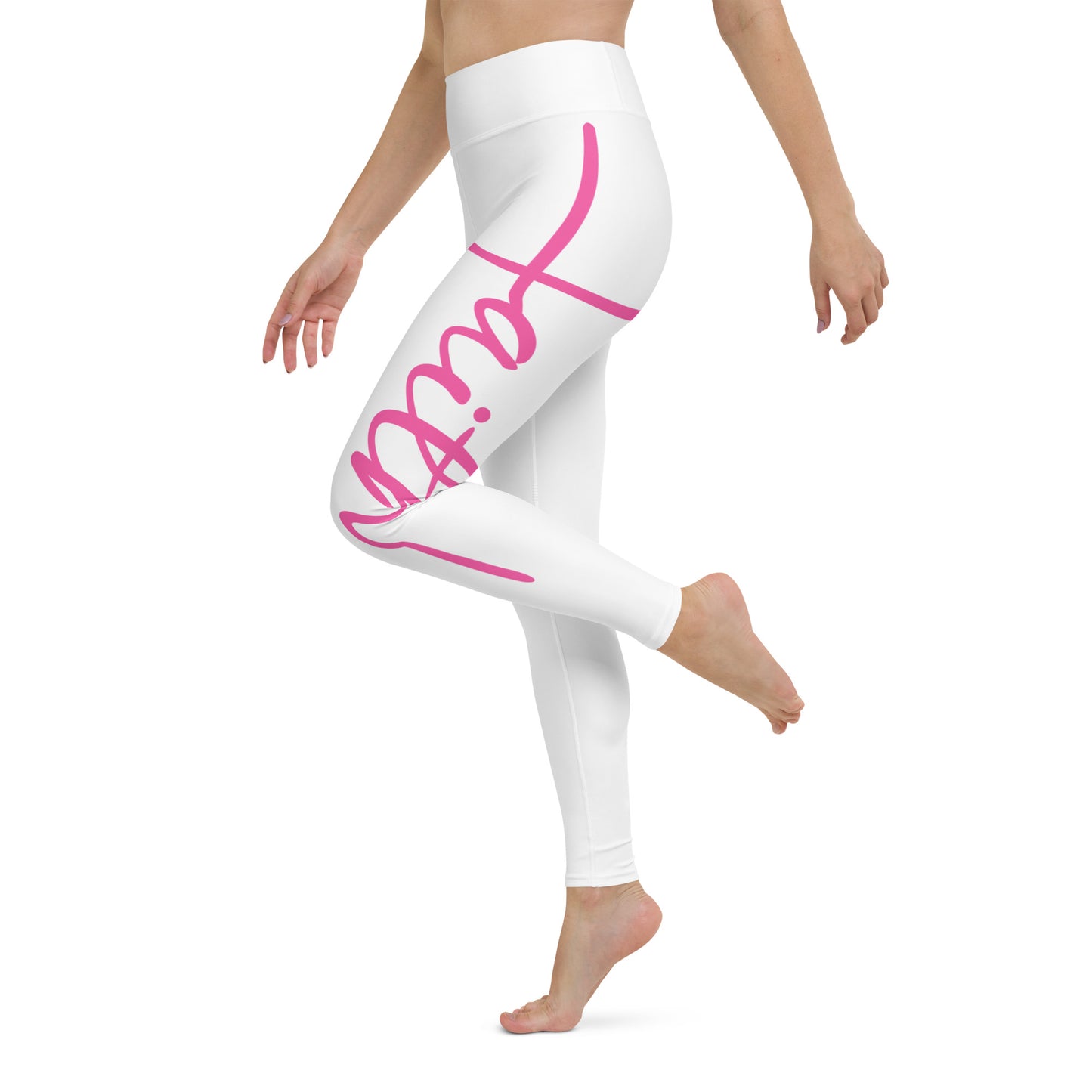 Faith Yoga Leggings - White
