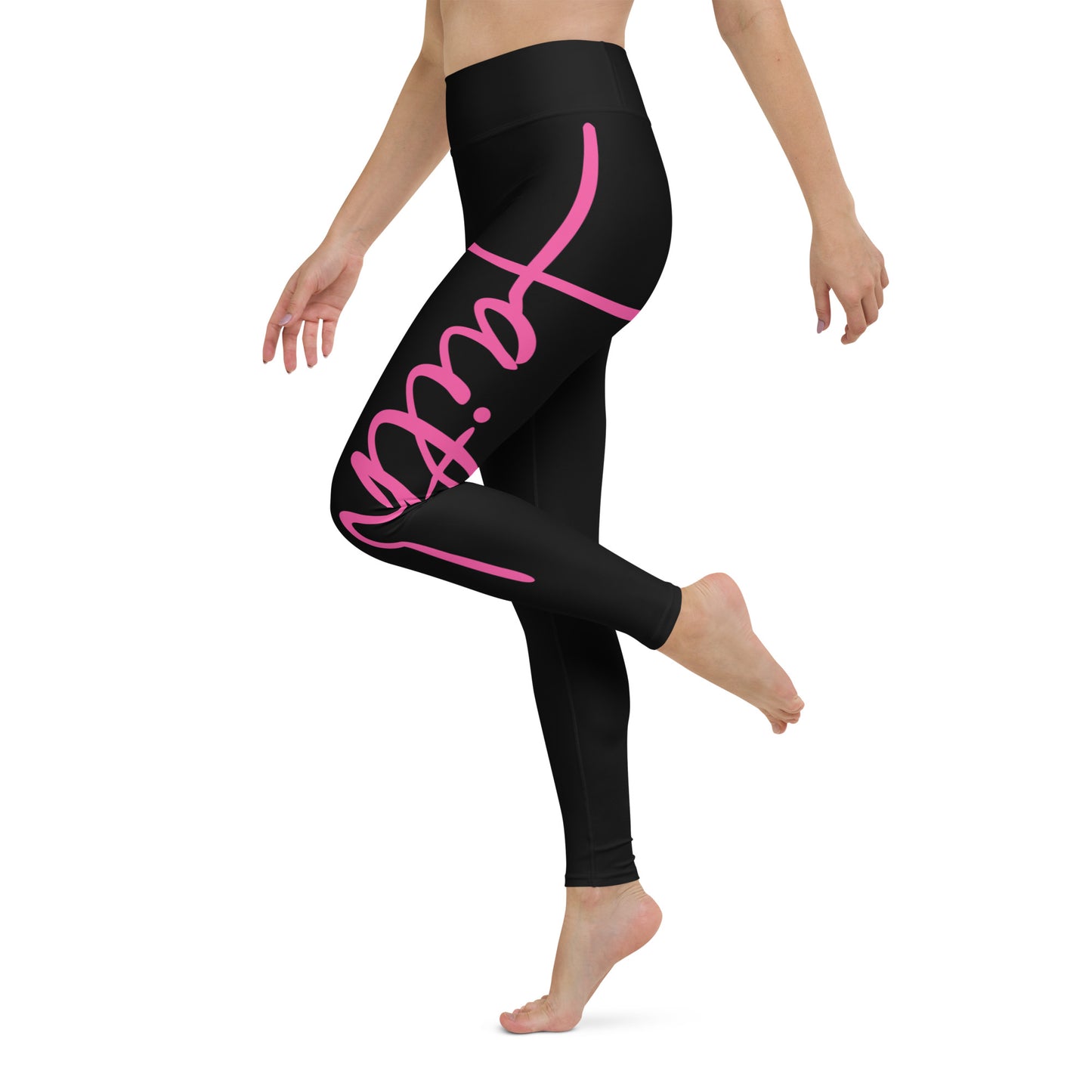 Faith Yoga Leggings - Black