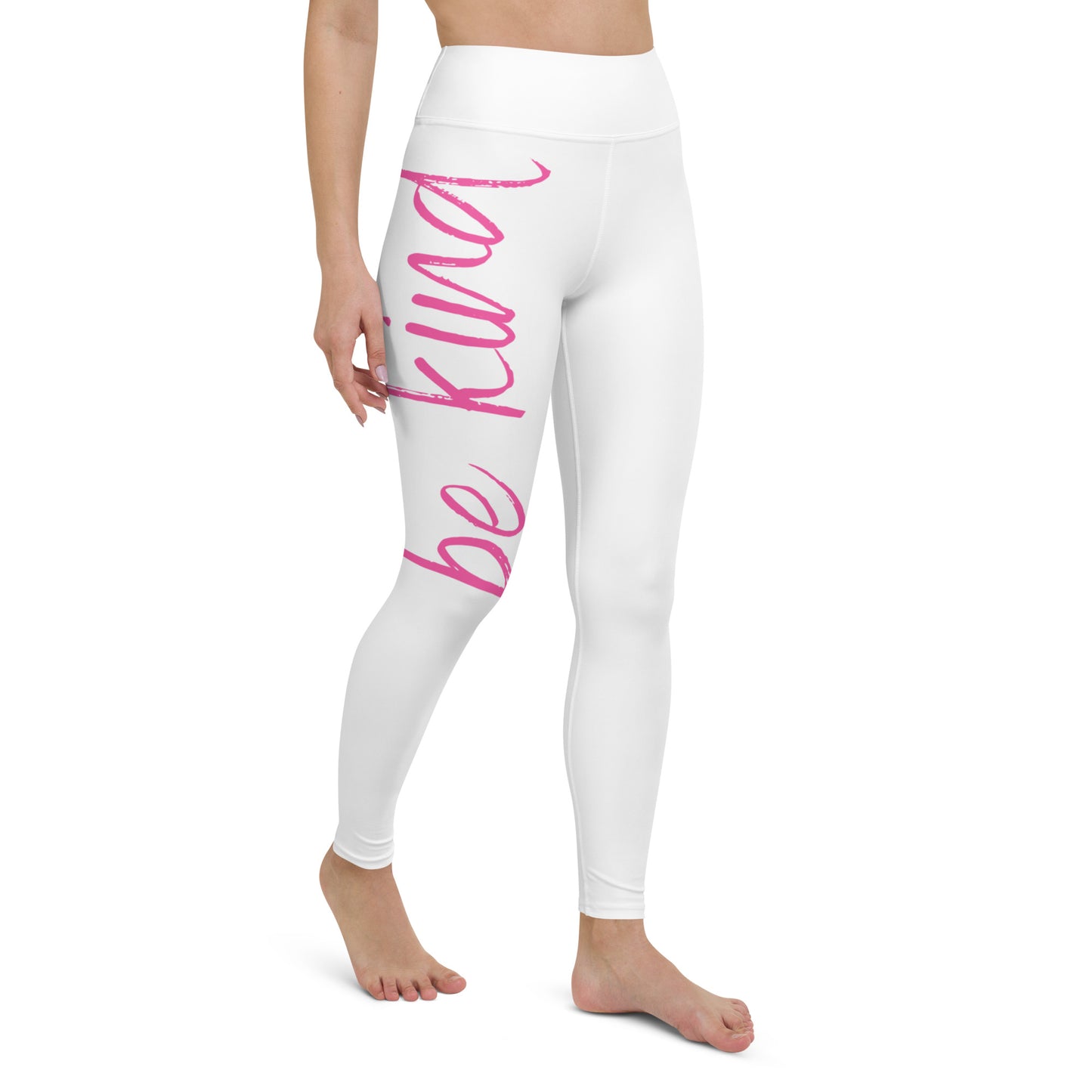 Be Kind Yoga Leggings - White