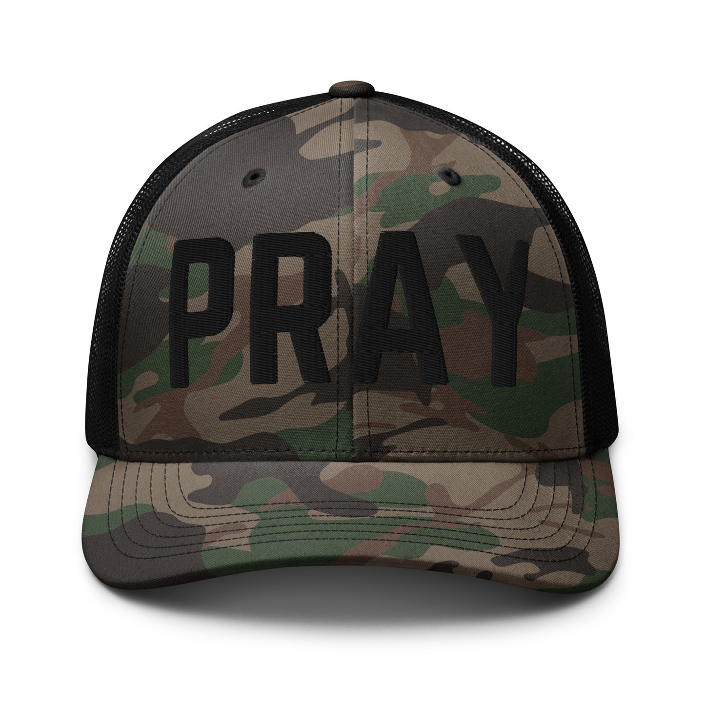 Pray Camouflage trucker hat