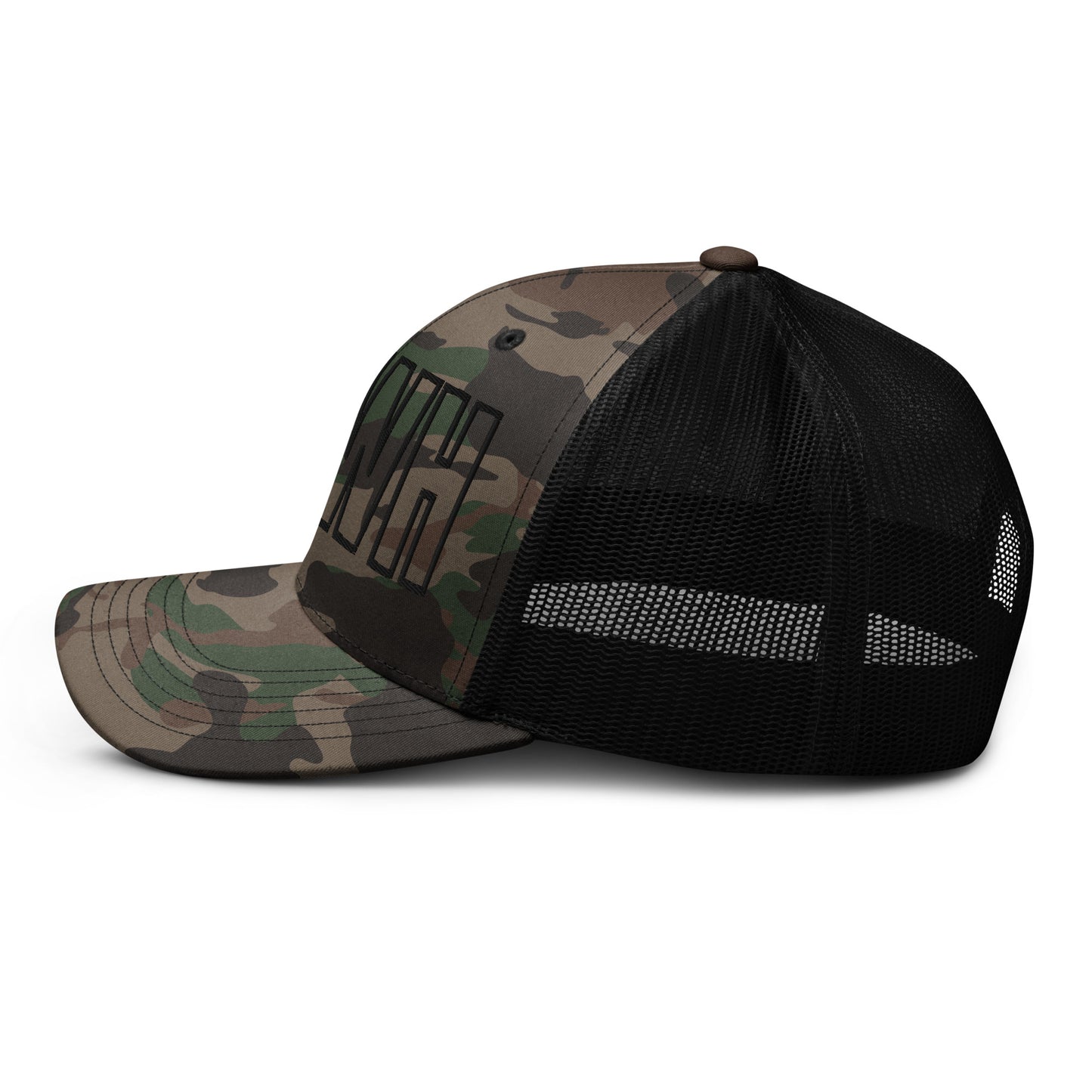 YHWH Camouflage trucker hat