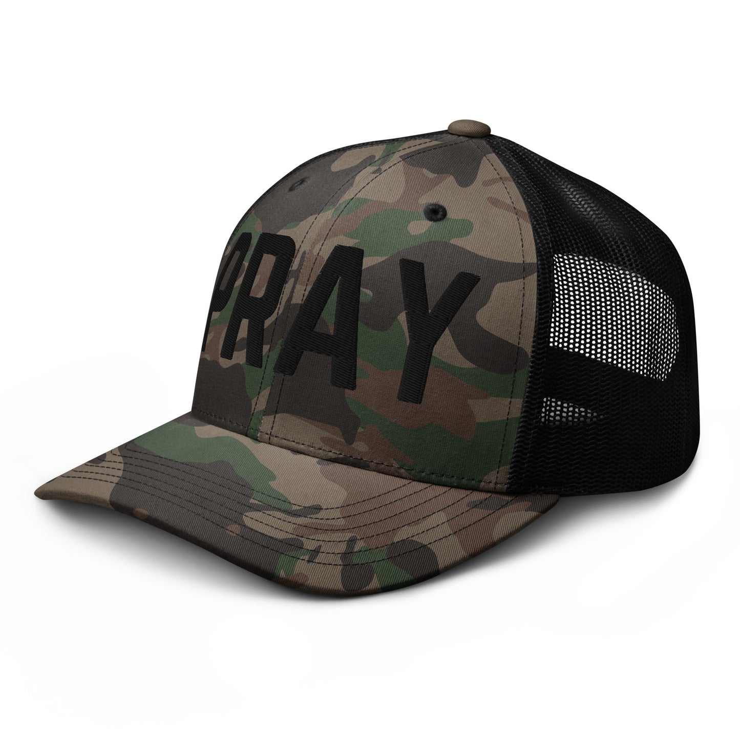 Pray Camouflage trucker hat