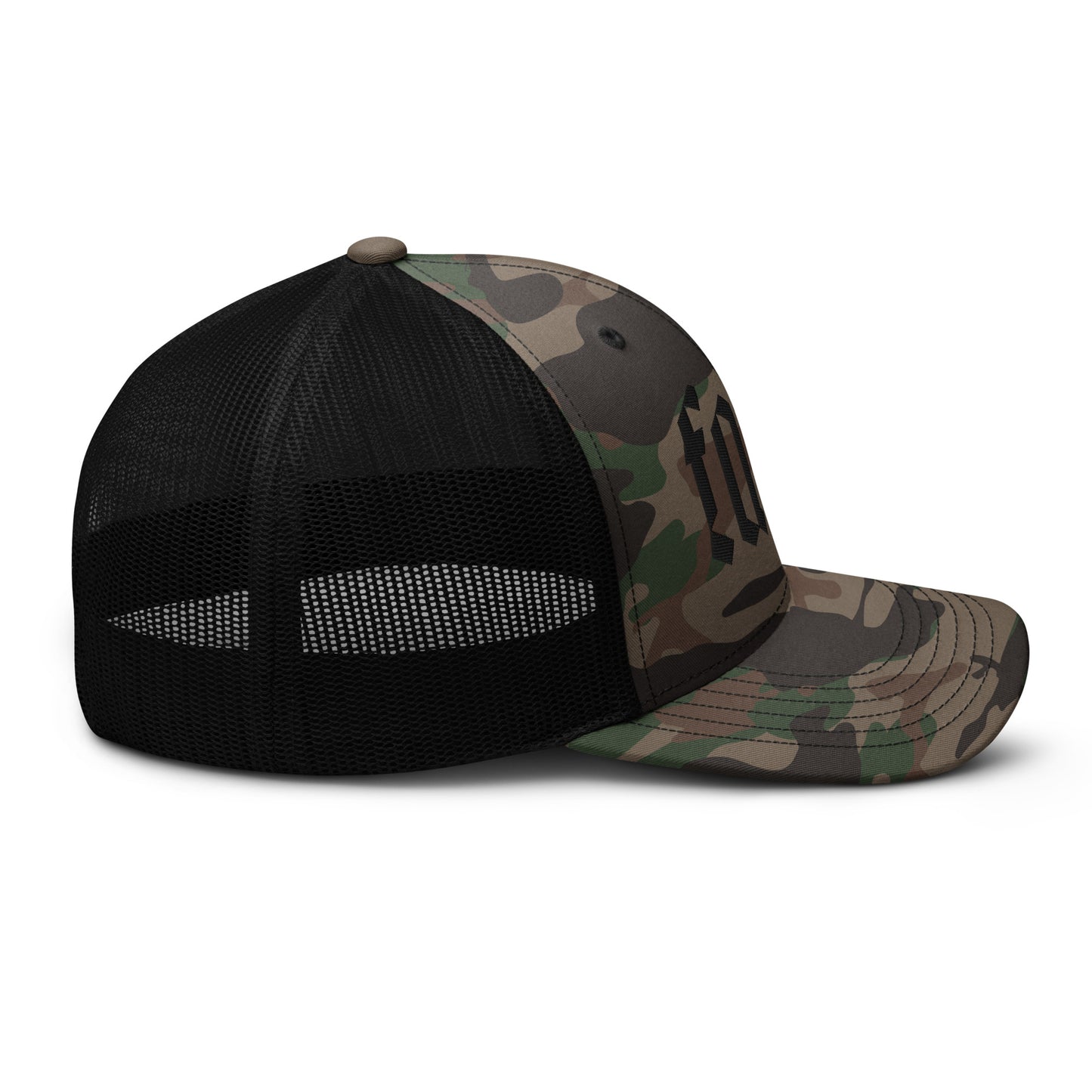 Faith Camouflage trucker hat