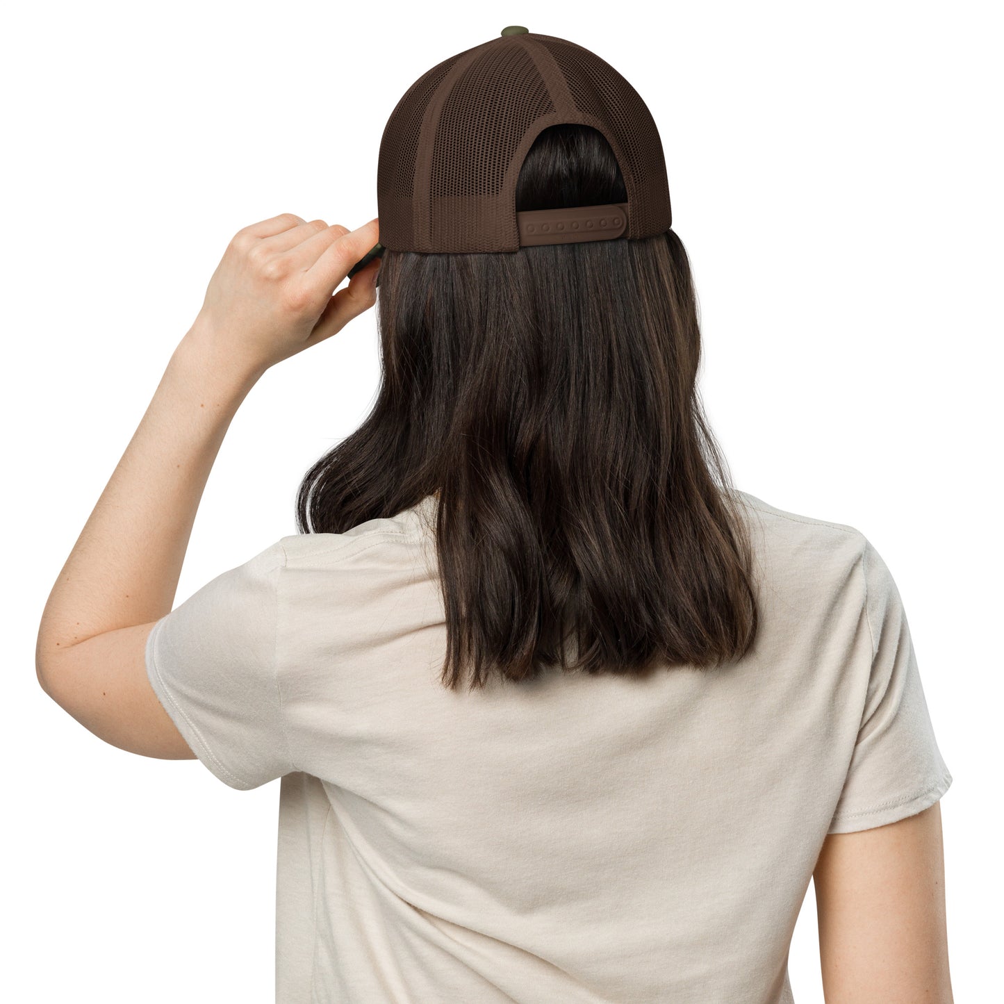 Faith Camouflage trucker hat