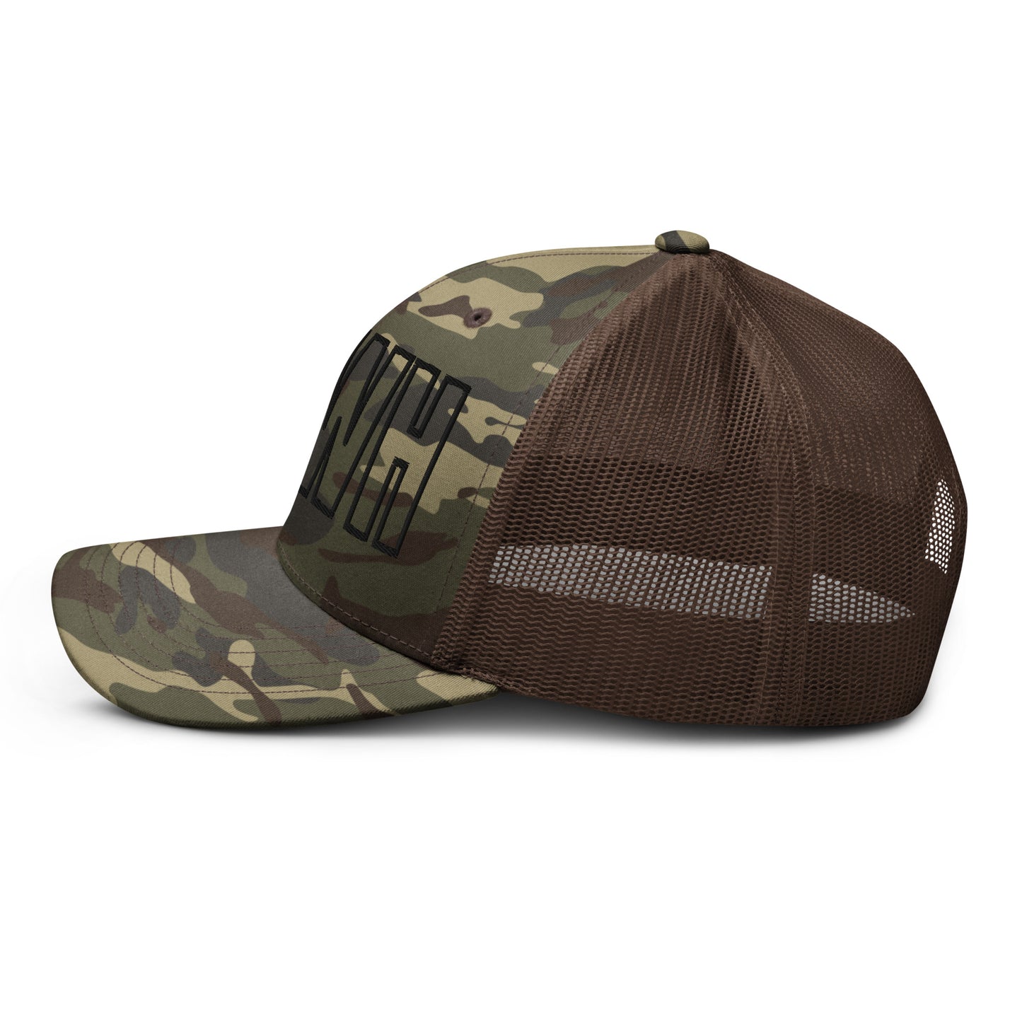 YHWH Camouflage trucker hat
