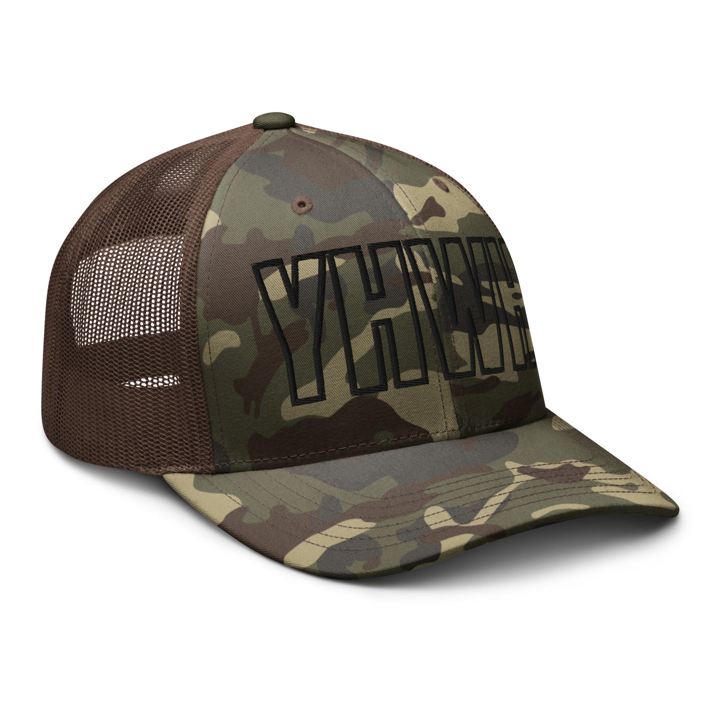 YHWH Camouflage trucker hat