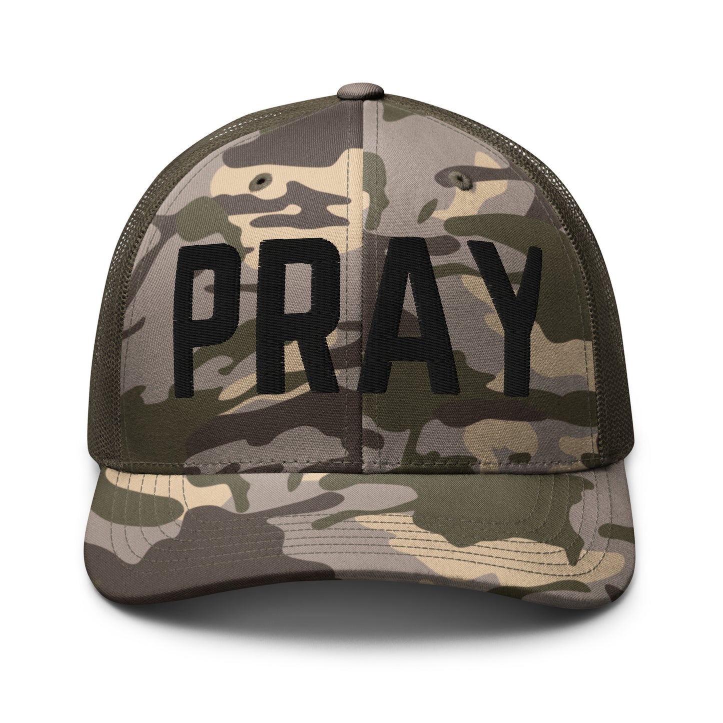 Pray Camouflage trucker hat