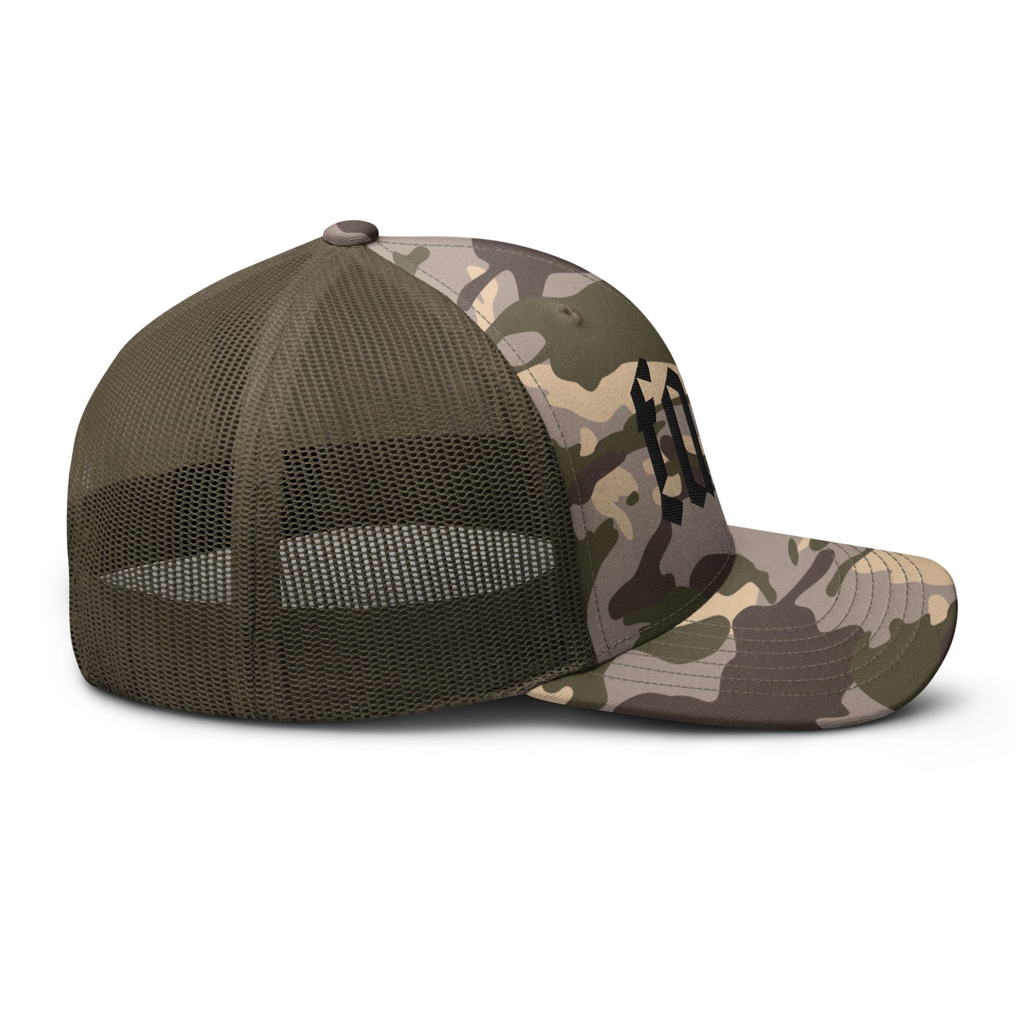 Faith Camouflage trucker hat