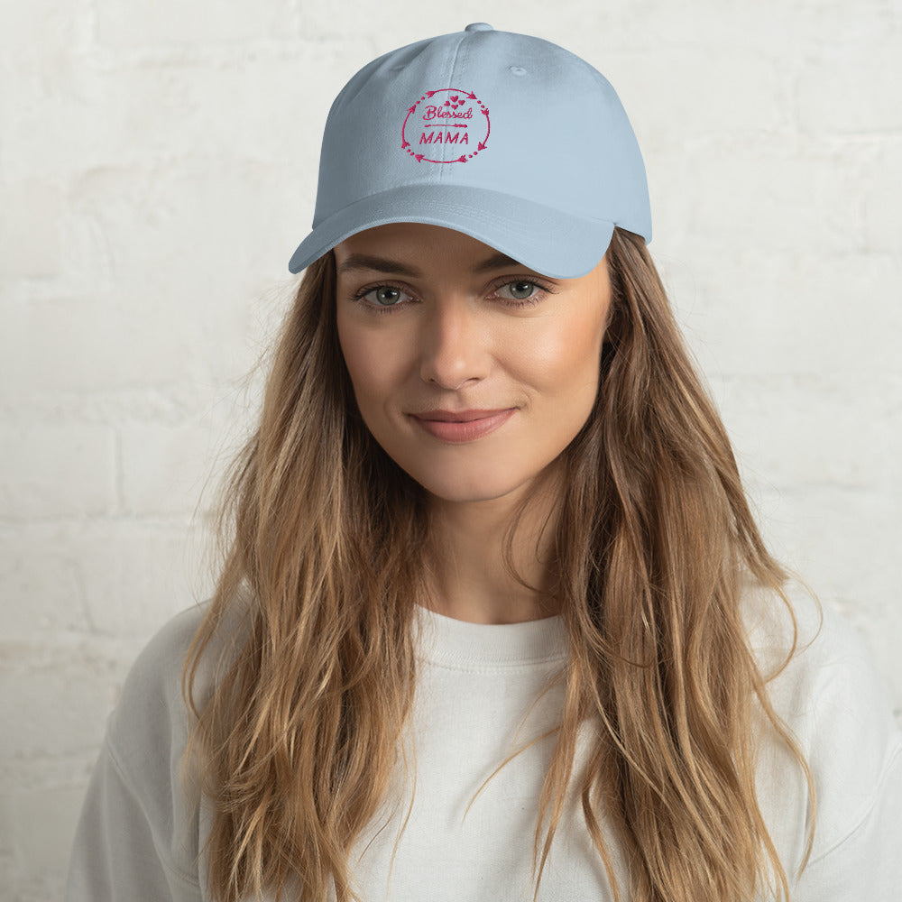 Blessed Mama Adjustable Hat