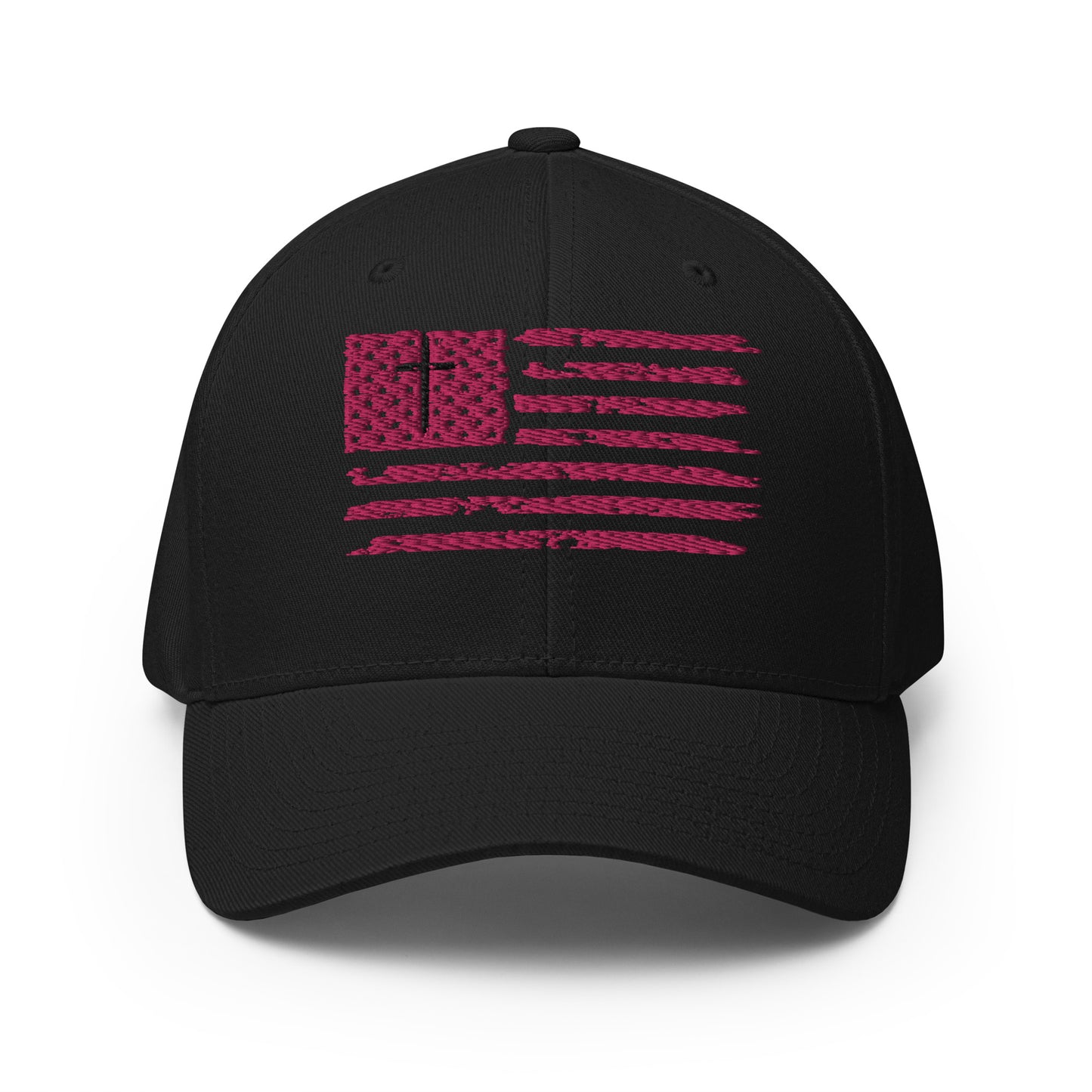 God Bless America Structured Flex Fit Hat