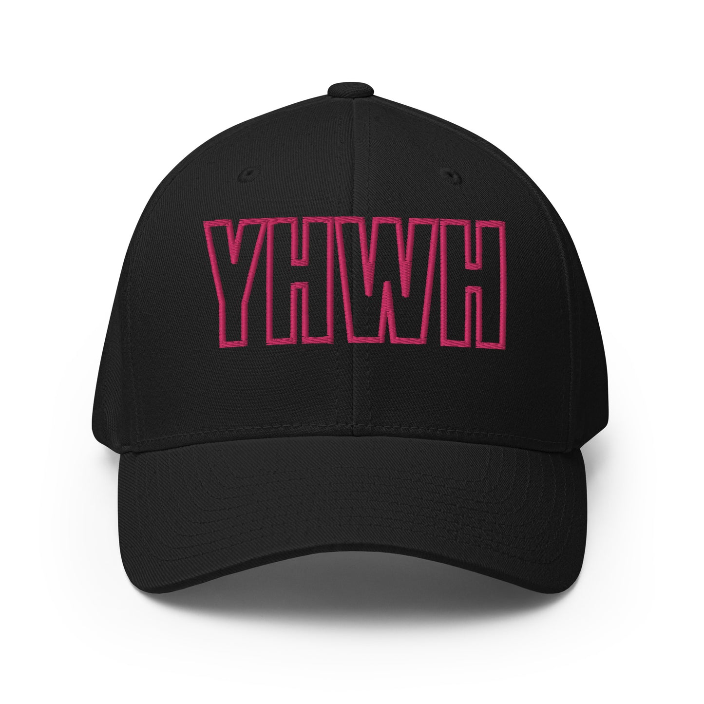 YHWH Structured Flex Fit Hat
