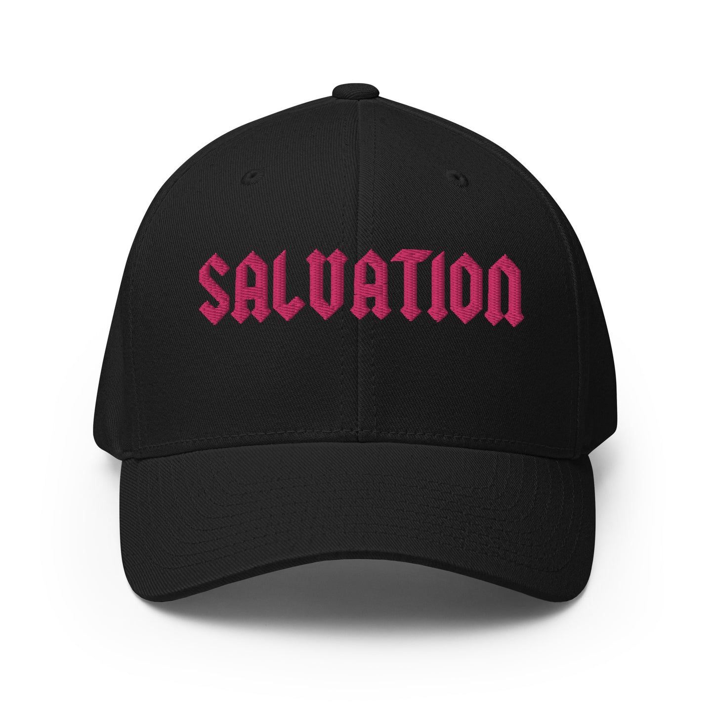 Salvation Embroidered Structured Flex Fit Hat