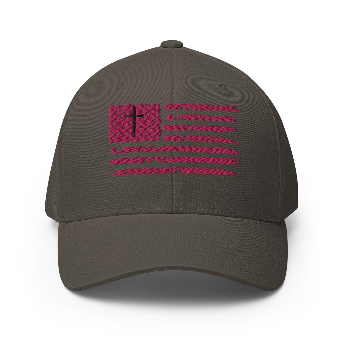 God Bless America Structured Flex Fit Hat