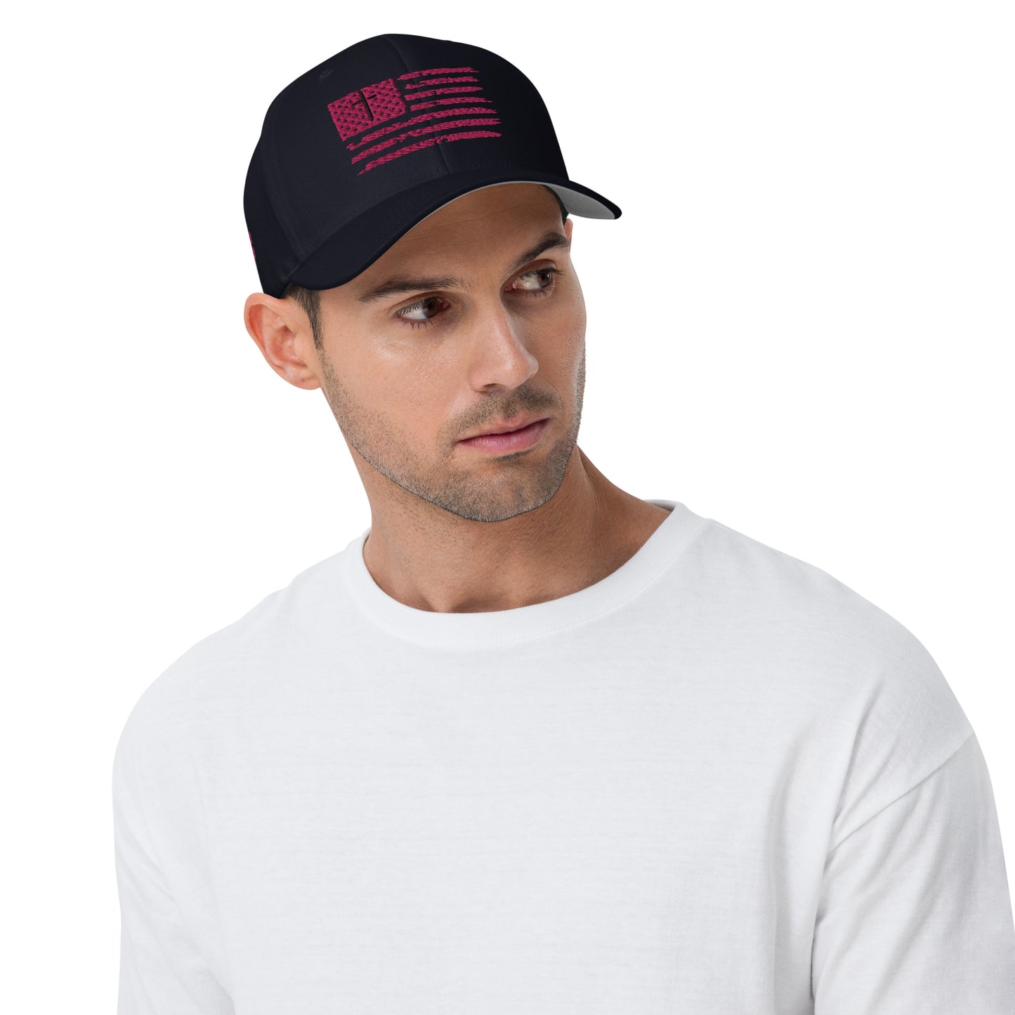 God Bless America Structured Flex Fit Hat
