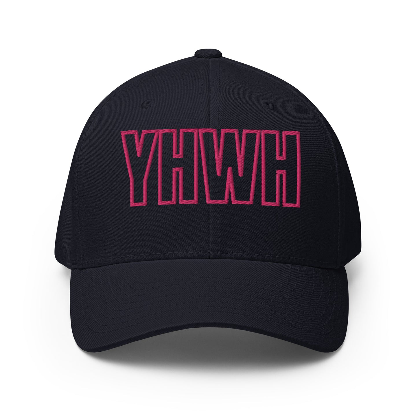 YHWH Structured Flex Fit Hat