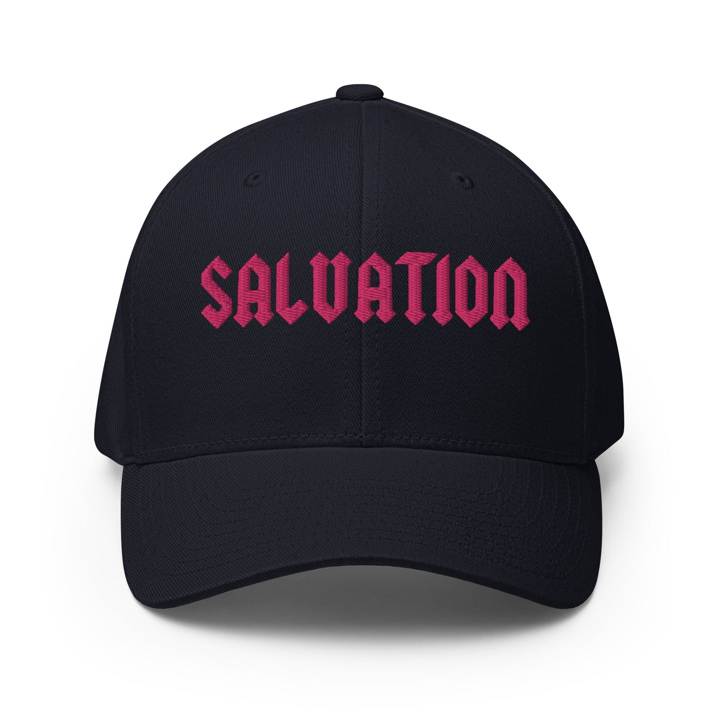 Salvation Embroidered Structured Flex Fit Hat