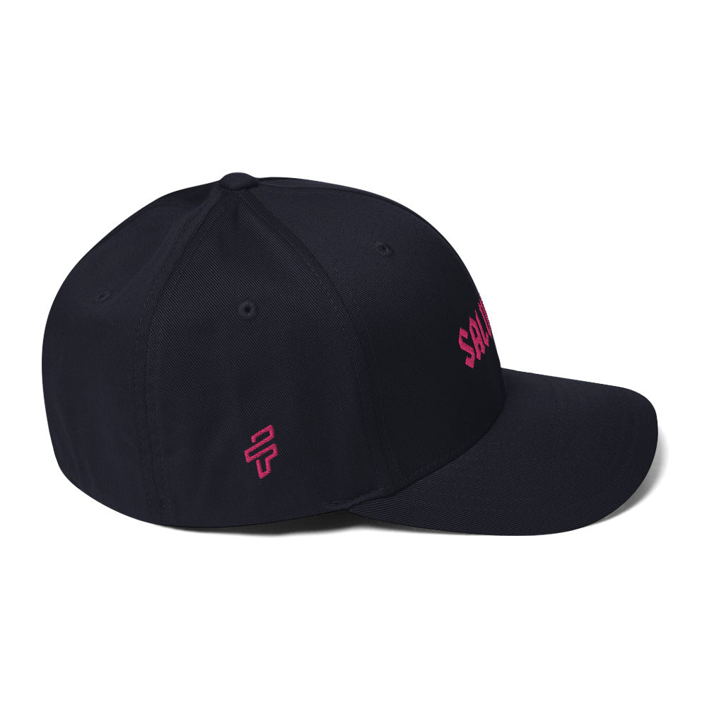 Salvation Embroidered Structured Flex Fit Hat
