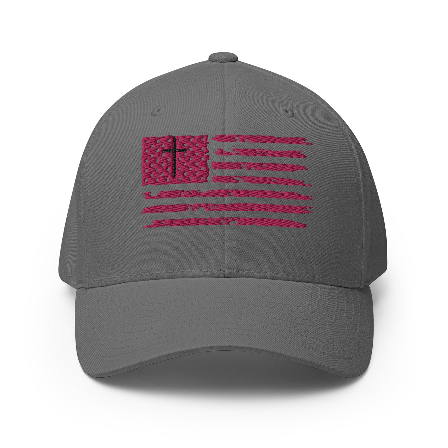 God Bless America Structured Flex Fit Hat