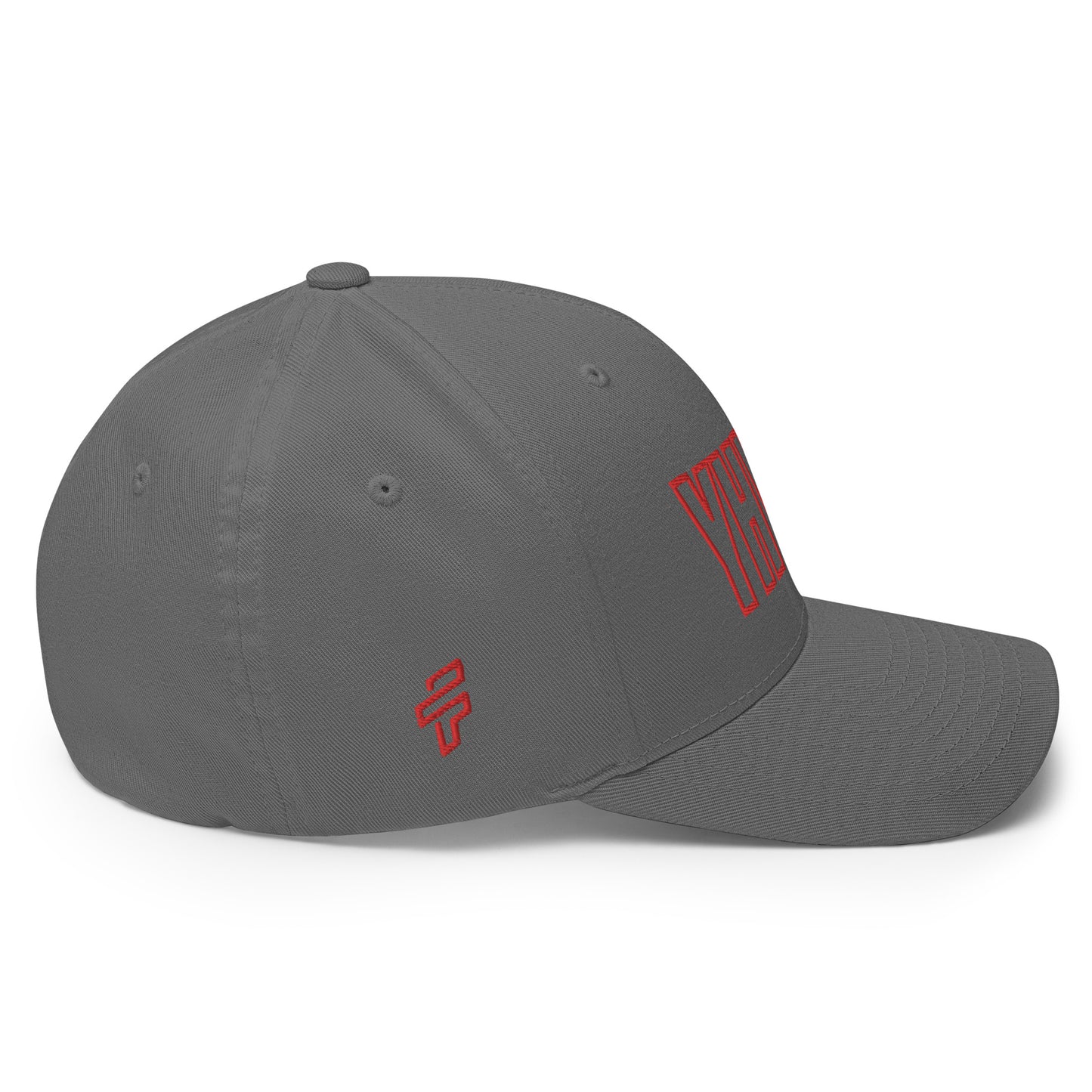 YHWH Structured Flex Fit Hat (Red)