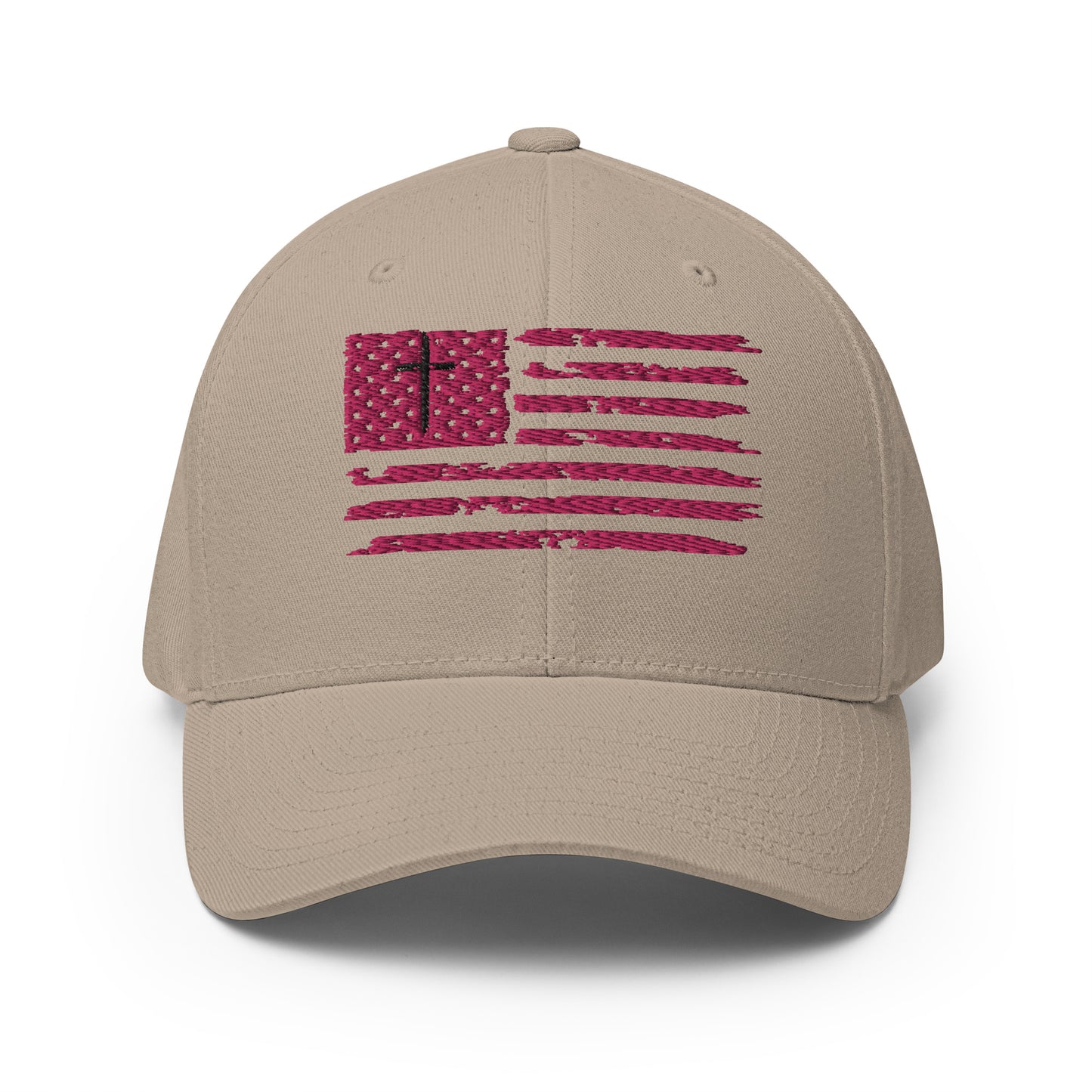 God Bless America Structured Flex Fit Hat