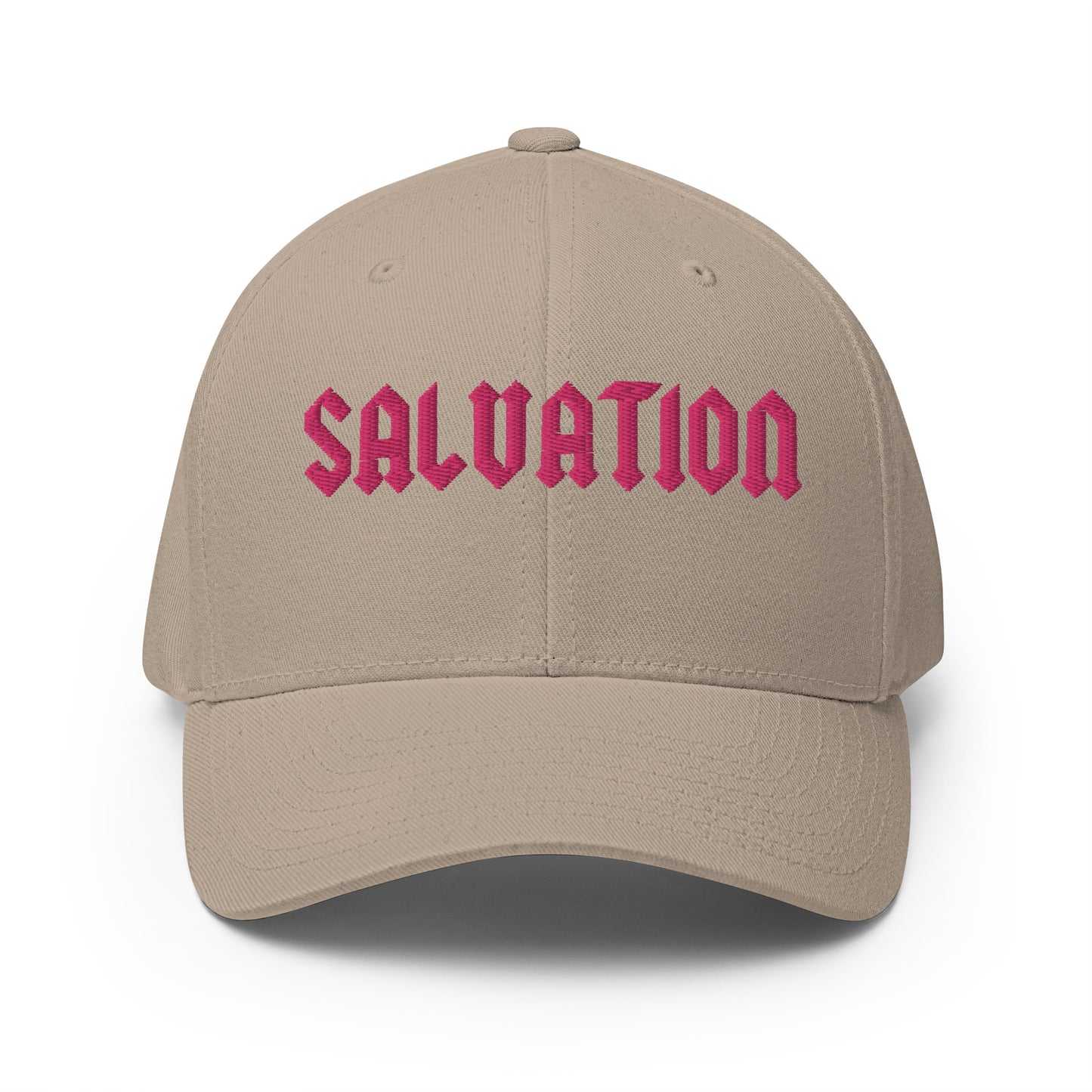 Salvation Embroidered Structured Flex Fit Hat