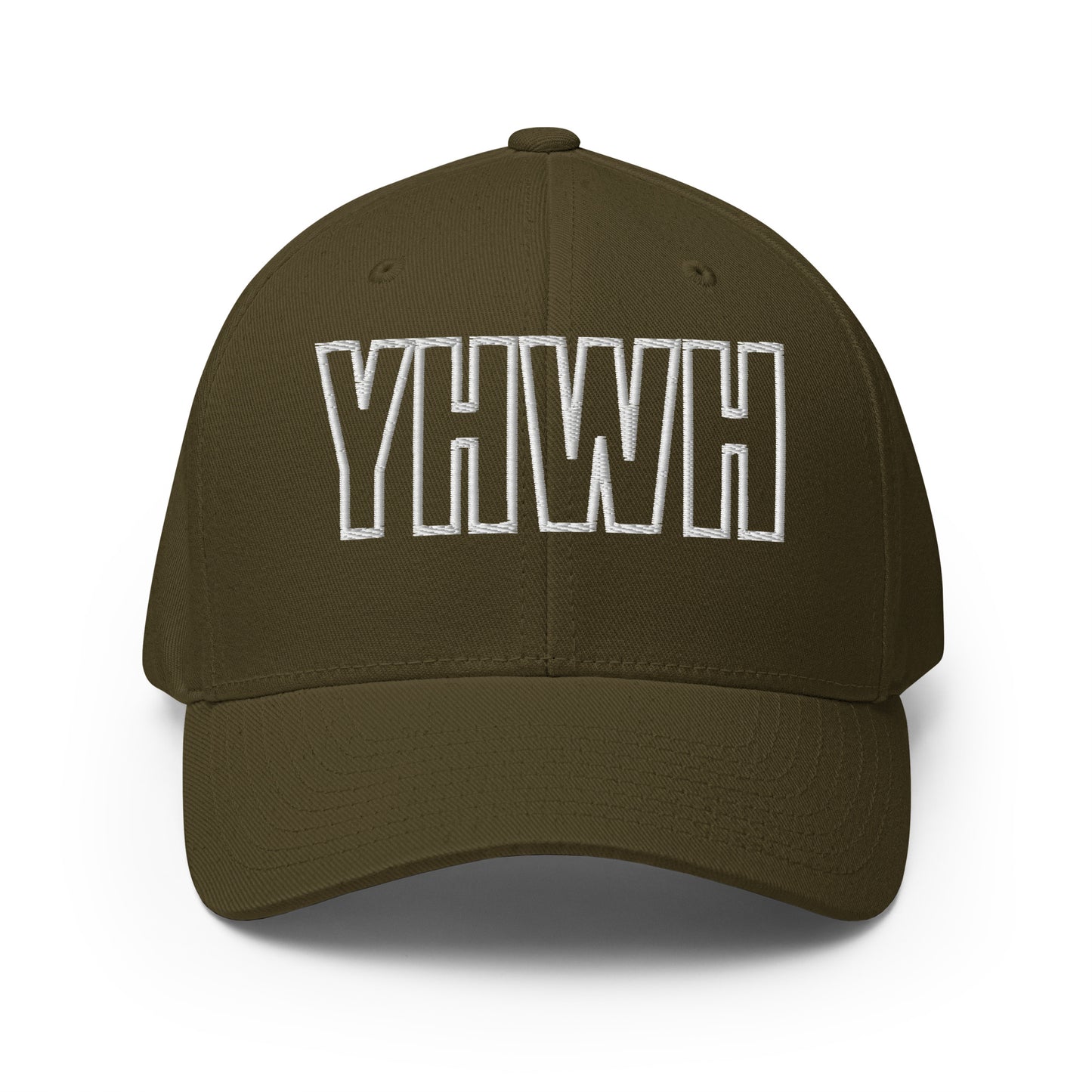 YHWH Structured Flex Fit Hat