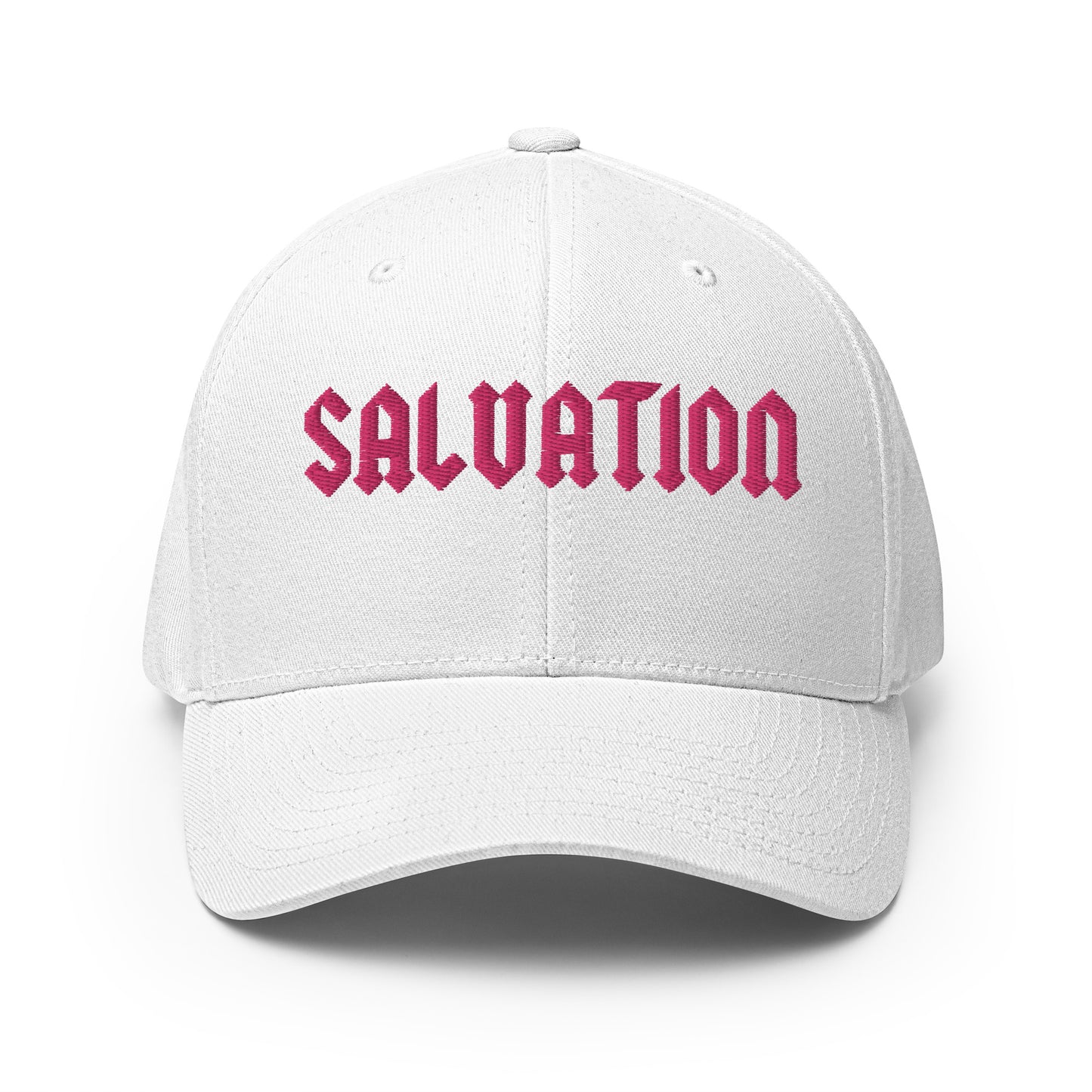 Salvation Embroidered Structured Flex Fit Hat
