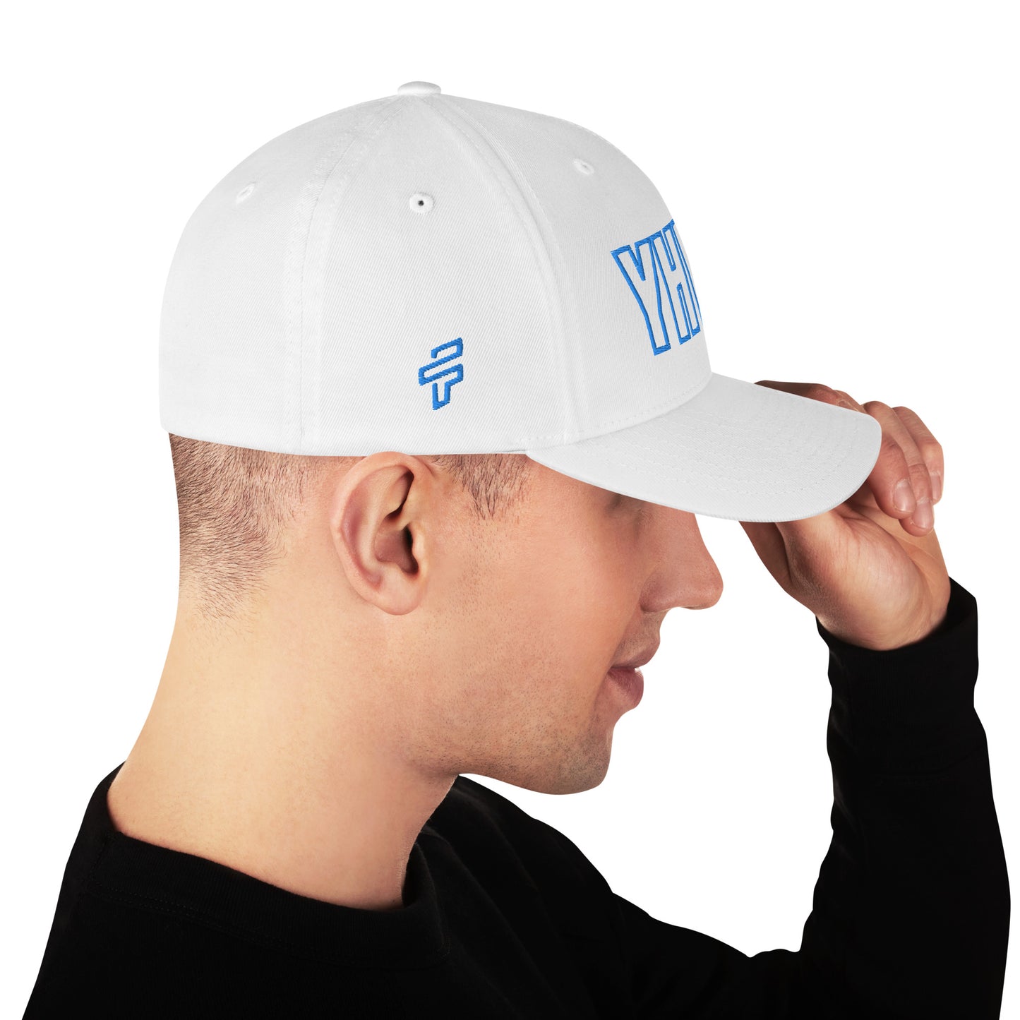YHWH Structured Flex Fit Hat