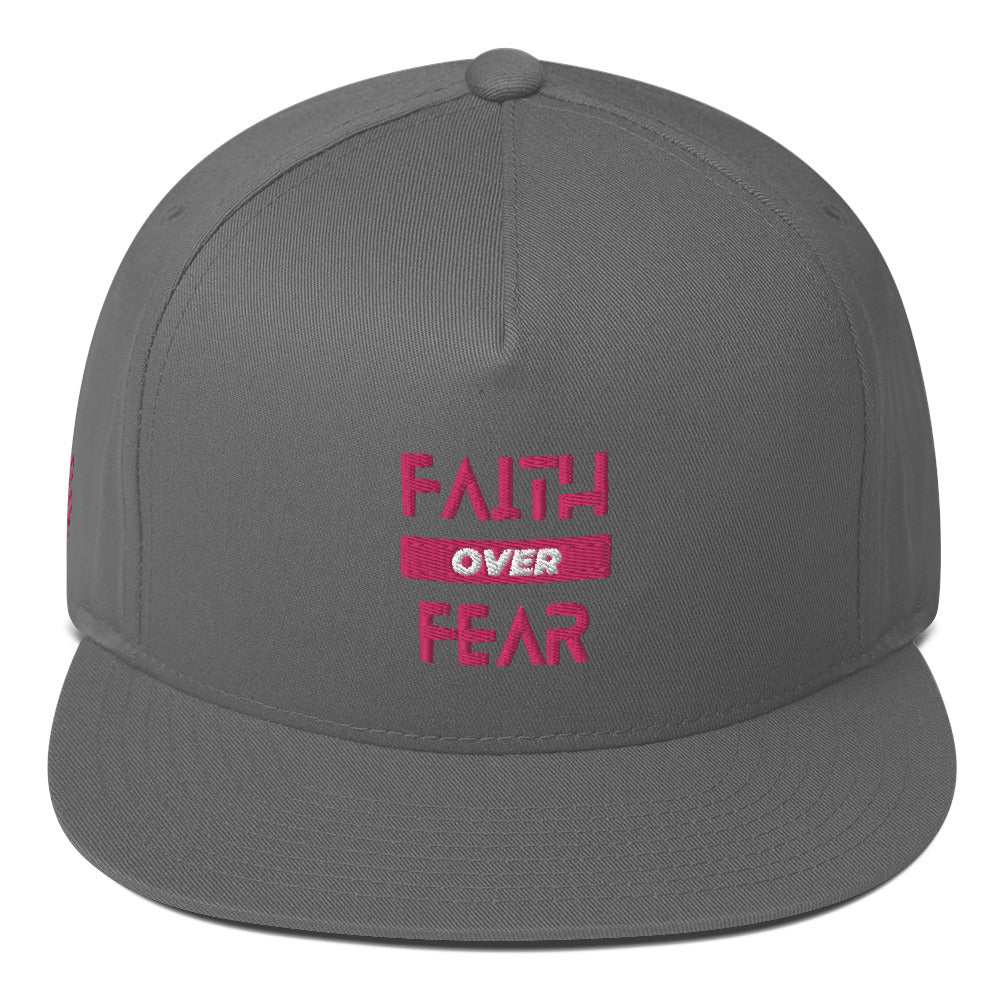 Faith over Fear Snapback Hat