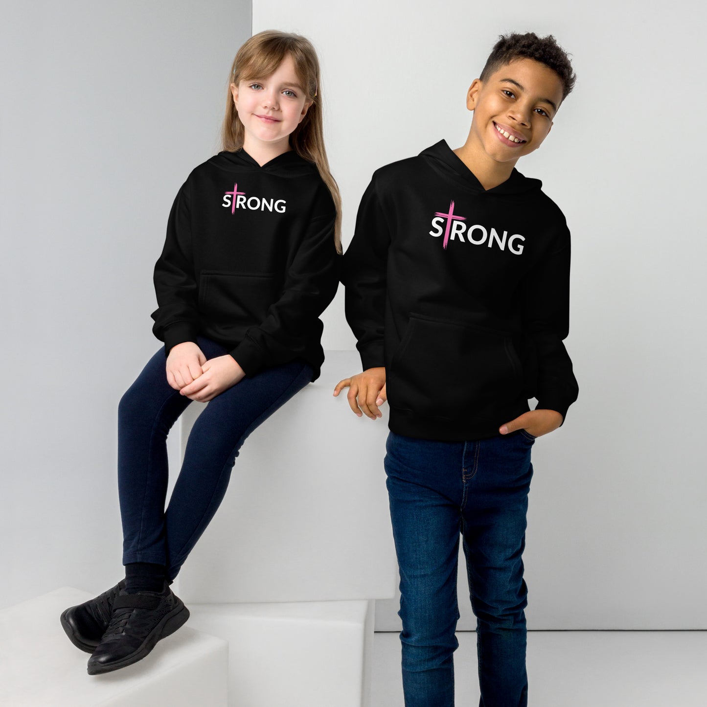 Strong Kids fleece hoodie