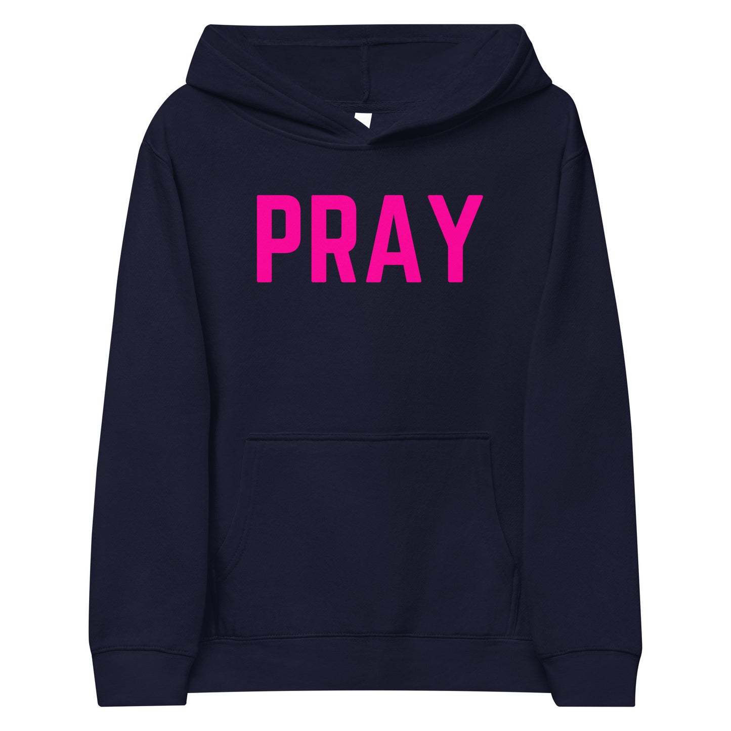 Pray Kids fleece hoodie