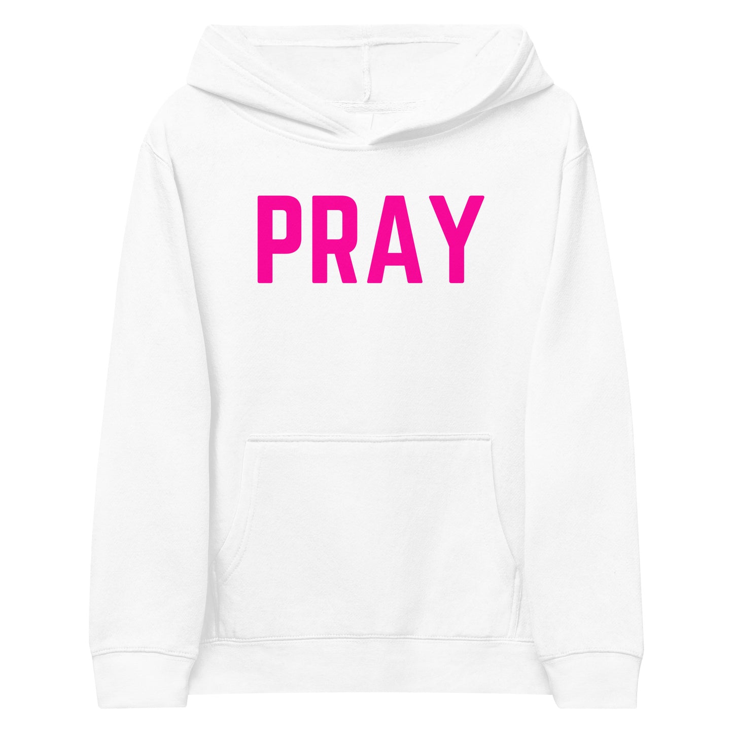 Pray Kids fleece hoodie