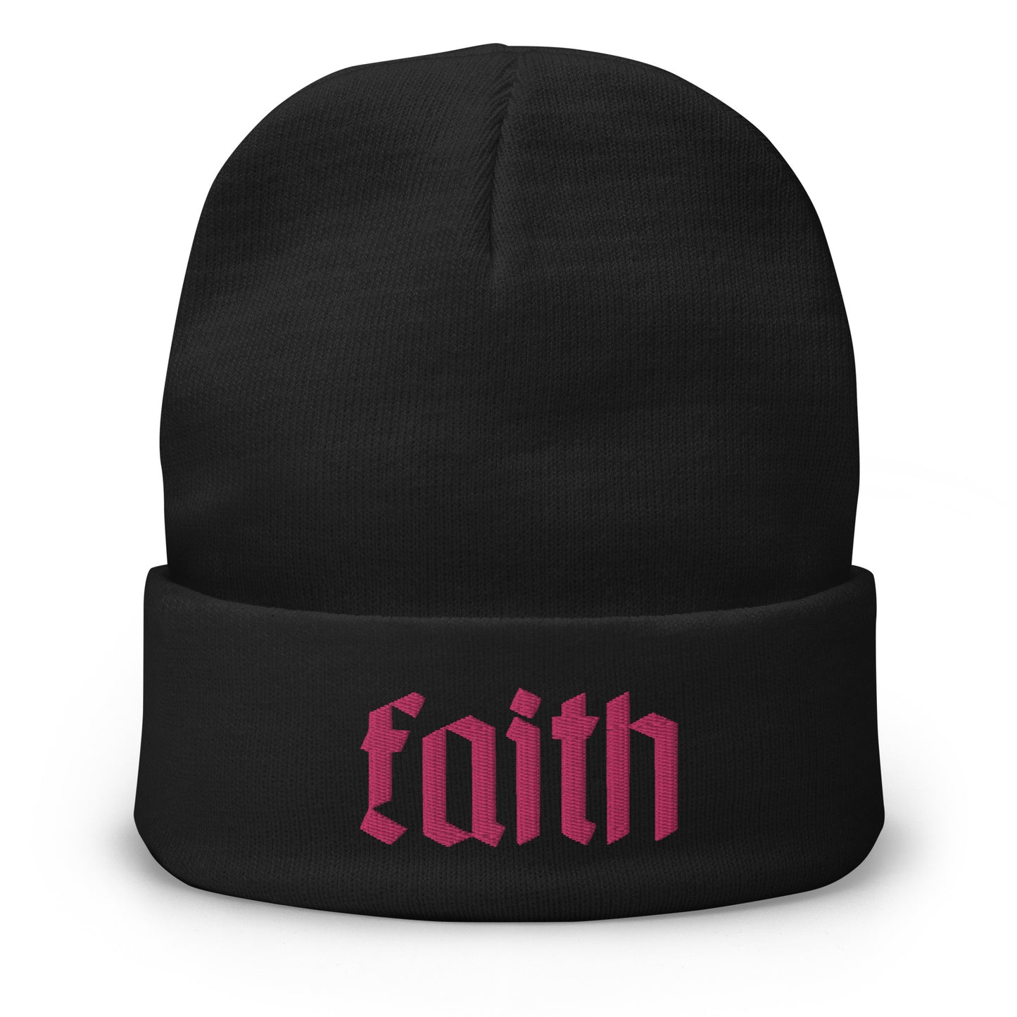 Faith Embroidered Beanie