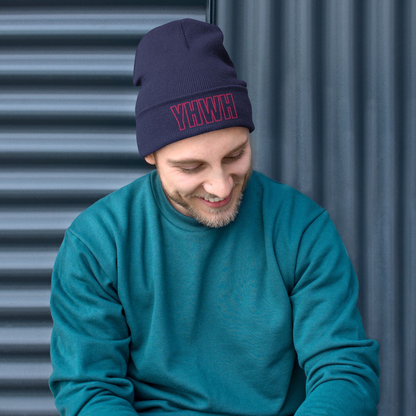 YHWH Embroidered Beanie