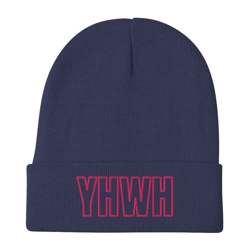 YHWH Embroidered Beanie