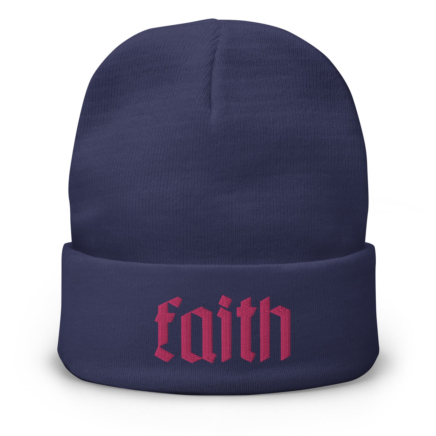 Faith Embroidered Beanie