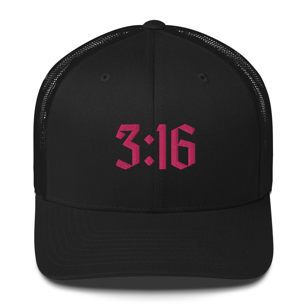 3:16 Trucker Cap