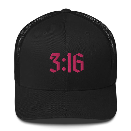 3:16 Trucker Cap